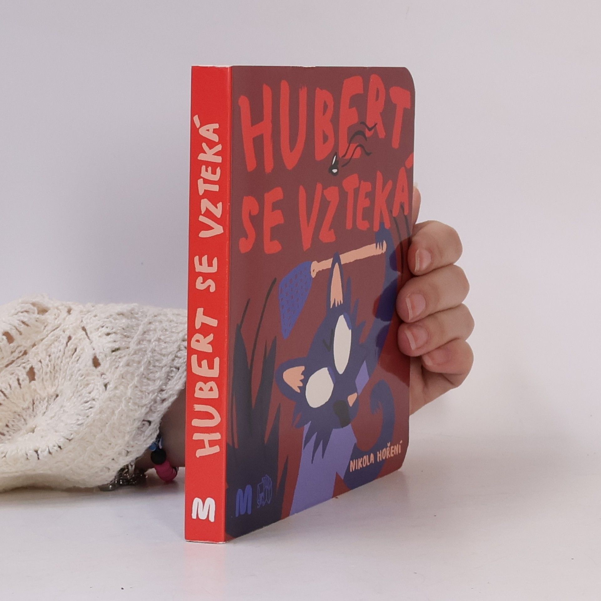 Nikola Hoření Hubert se vzteká