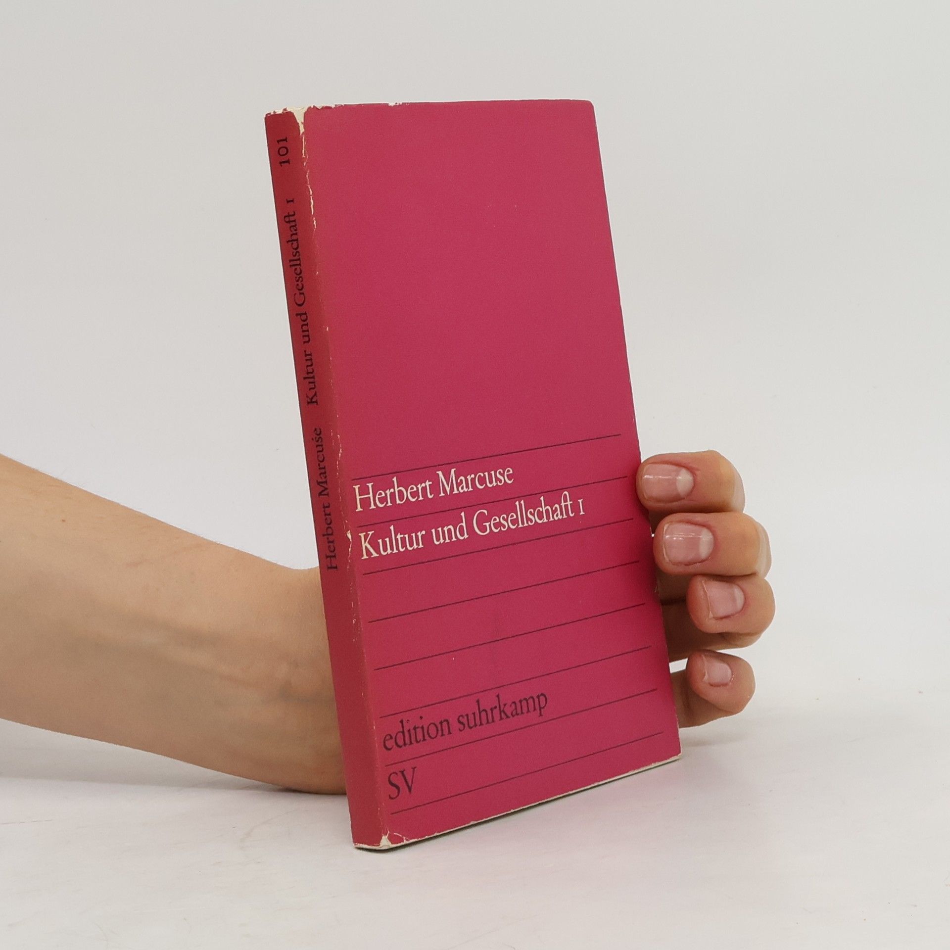 Herbert Marcuse Kultur und Gesellschaft I.
