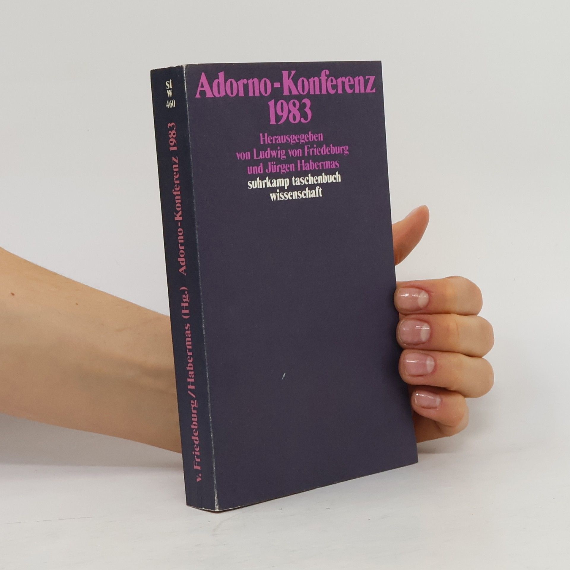 Ludwig von Friedeburg Adorno-Konferenz 1983