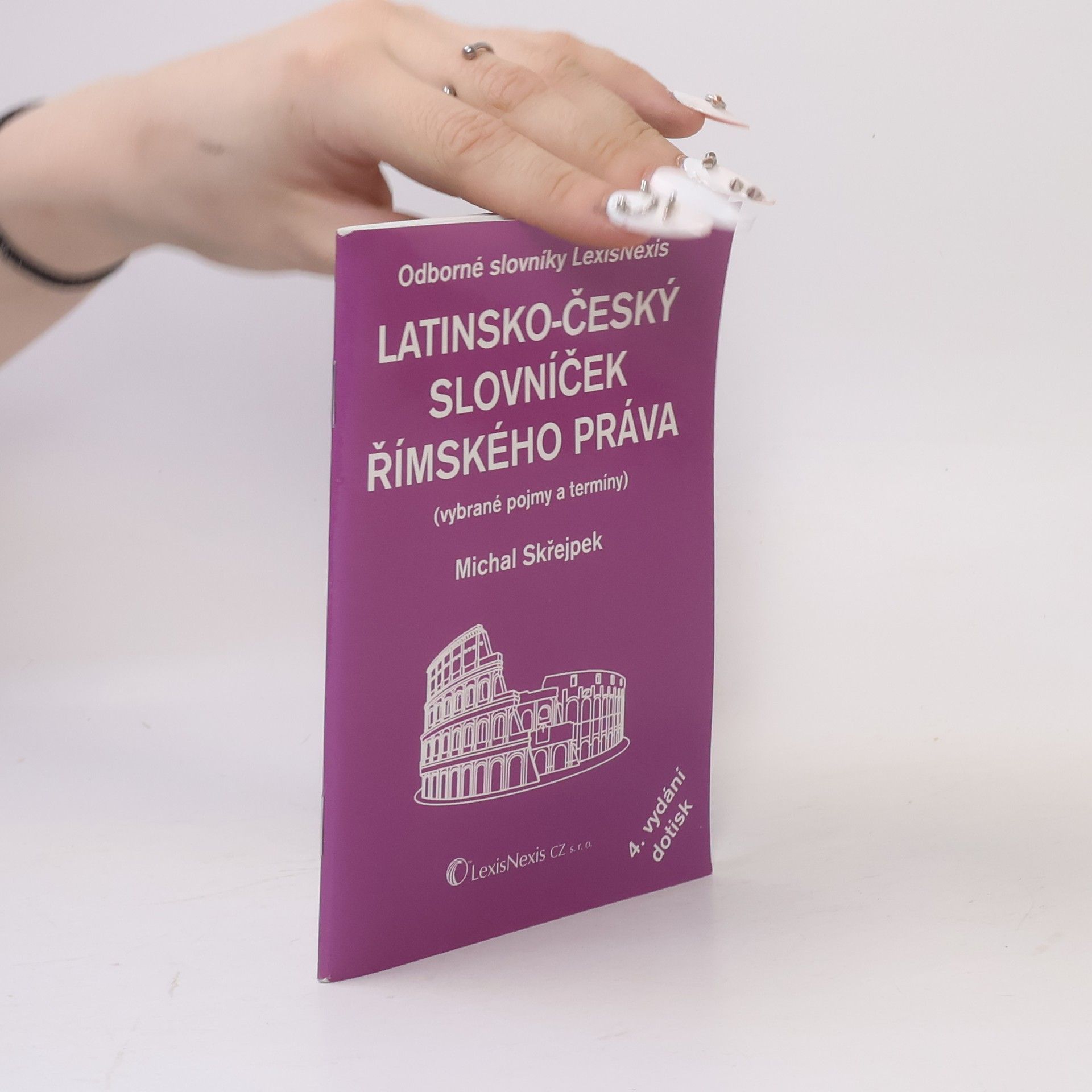 Michal Skřejpek Latinsko-český slovníček římského práva