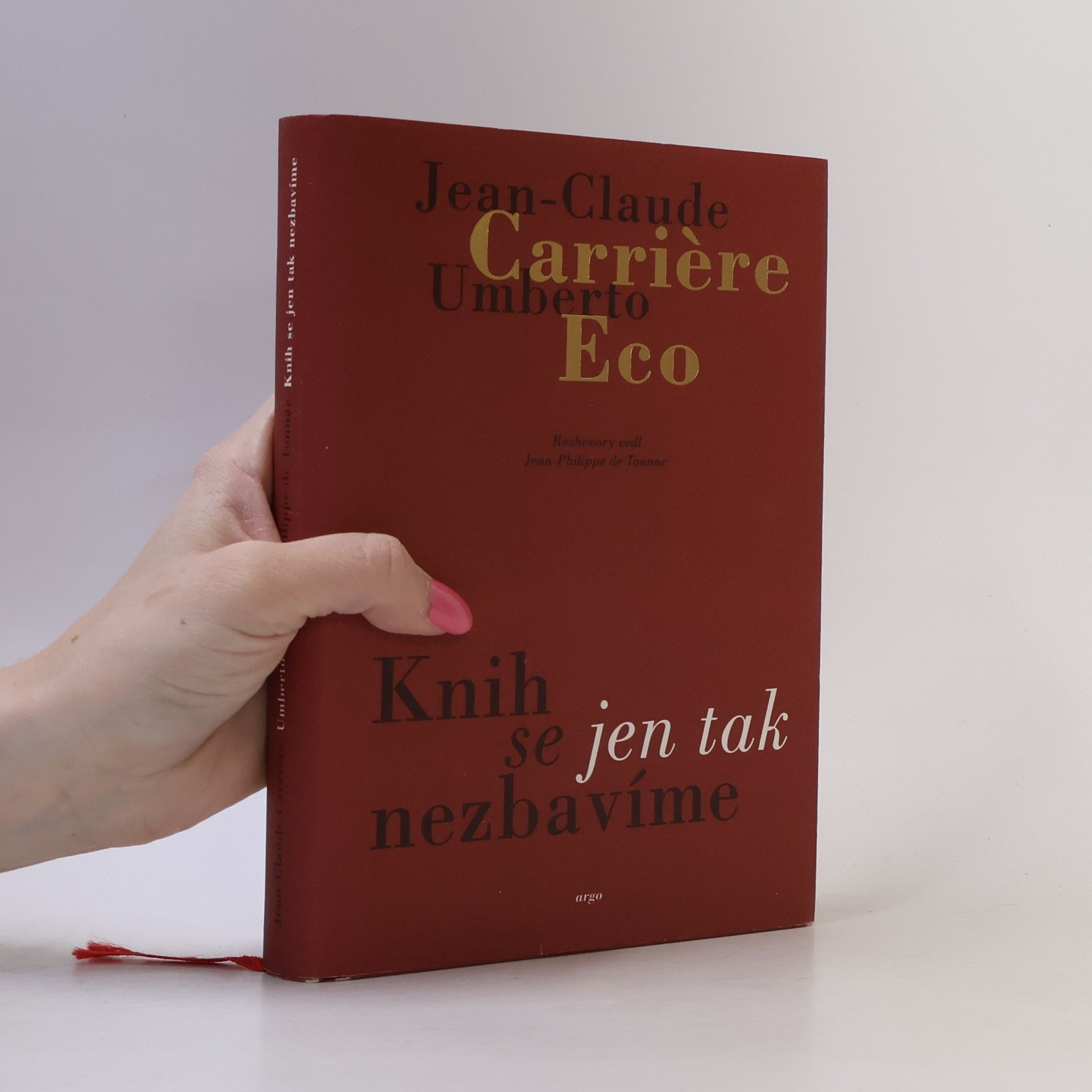Umberto Eco Knih se jen tak nezbavíme