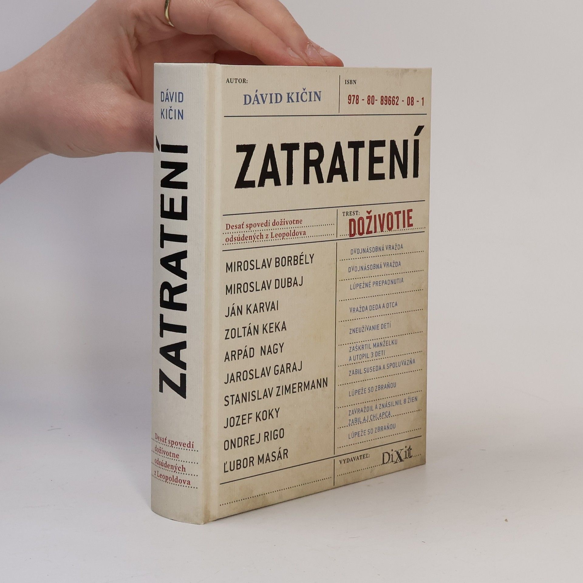 Dávid Kičin Zatratení
