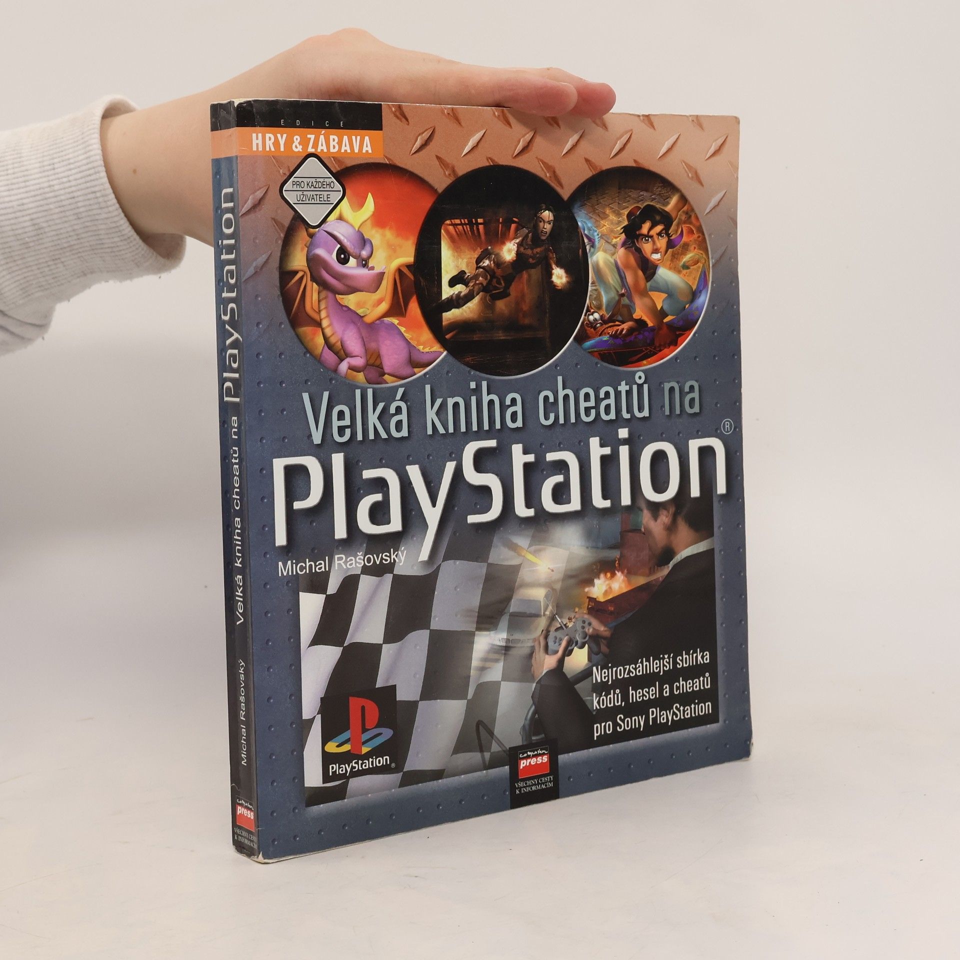 Michal Rašovský Velká kniha cheatů na PlayStation