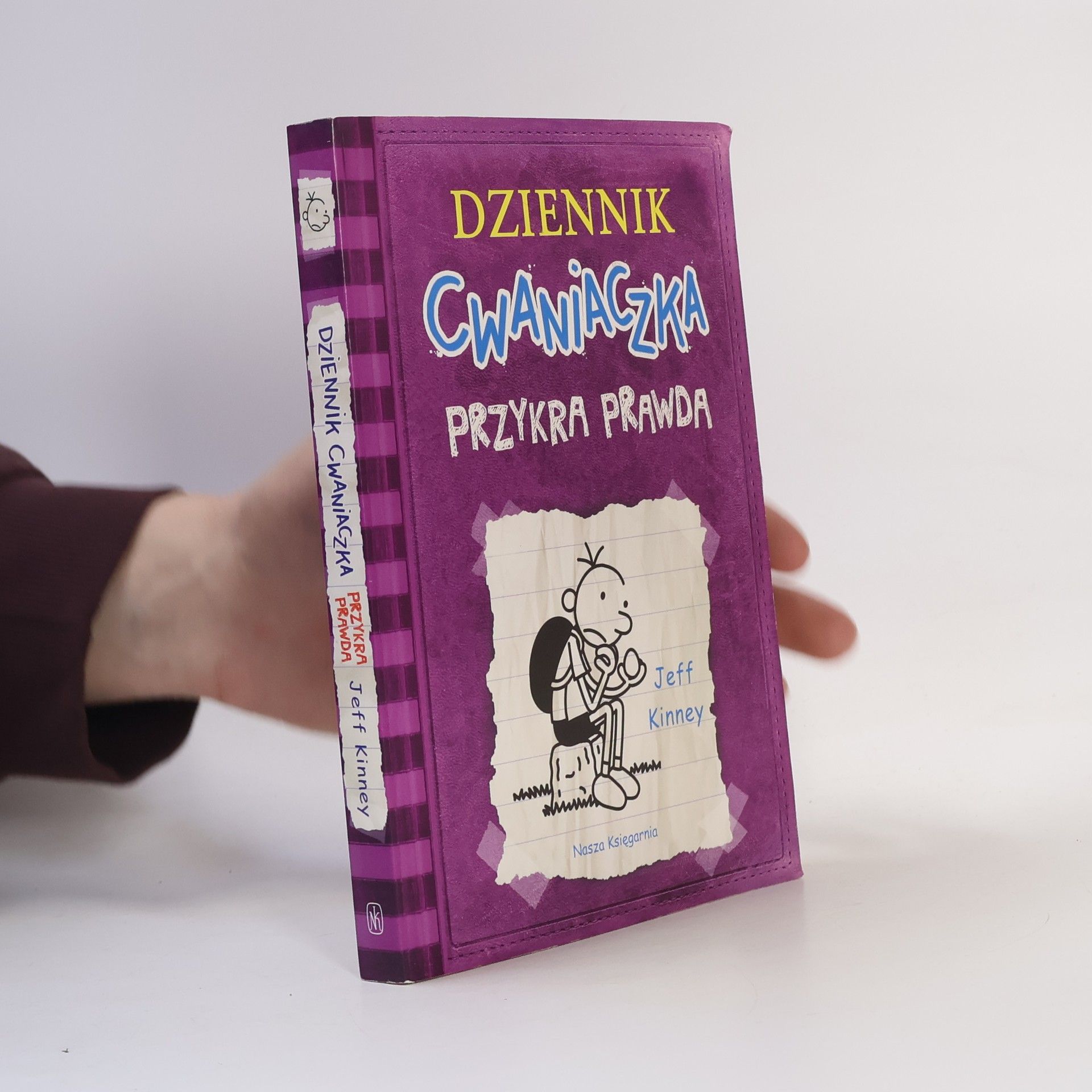 Jeff Kinney Dziennik cwaniaczka 5. Przykra prawda w.2020