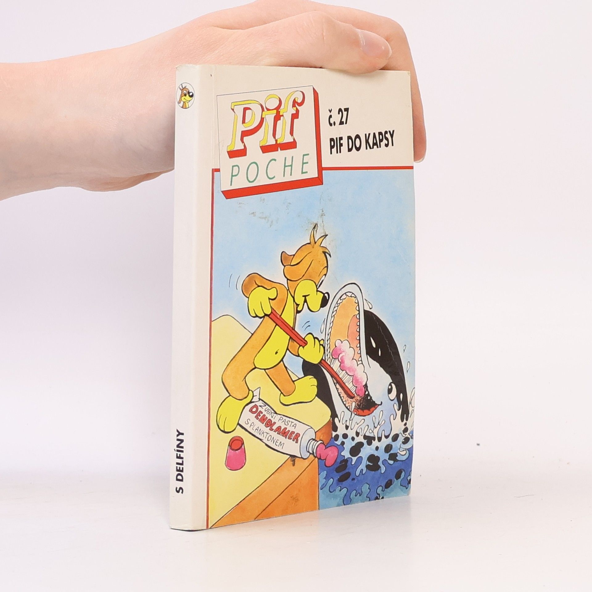 Pif Poche. Pif do kapsy 27. S delfíny