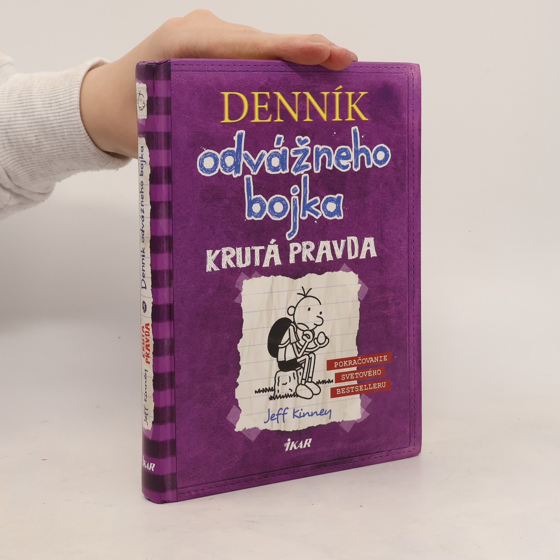 Jeff Kinney Denník odvážneho bojka 5. Krutá pravda
