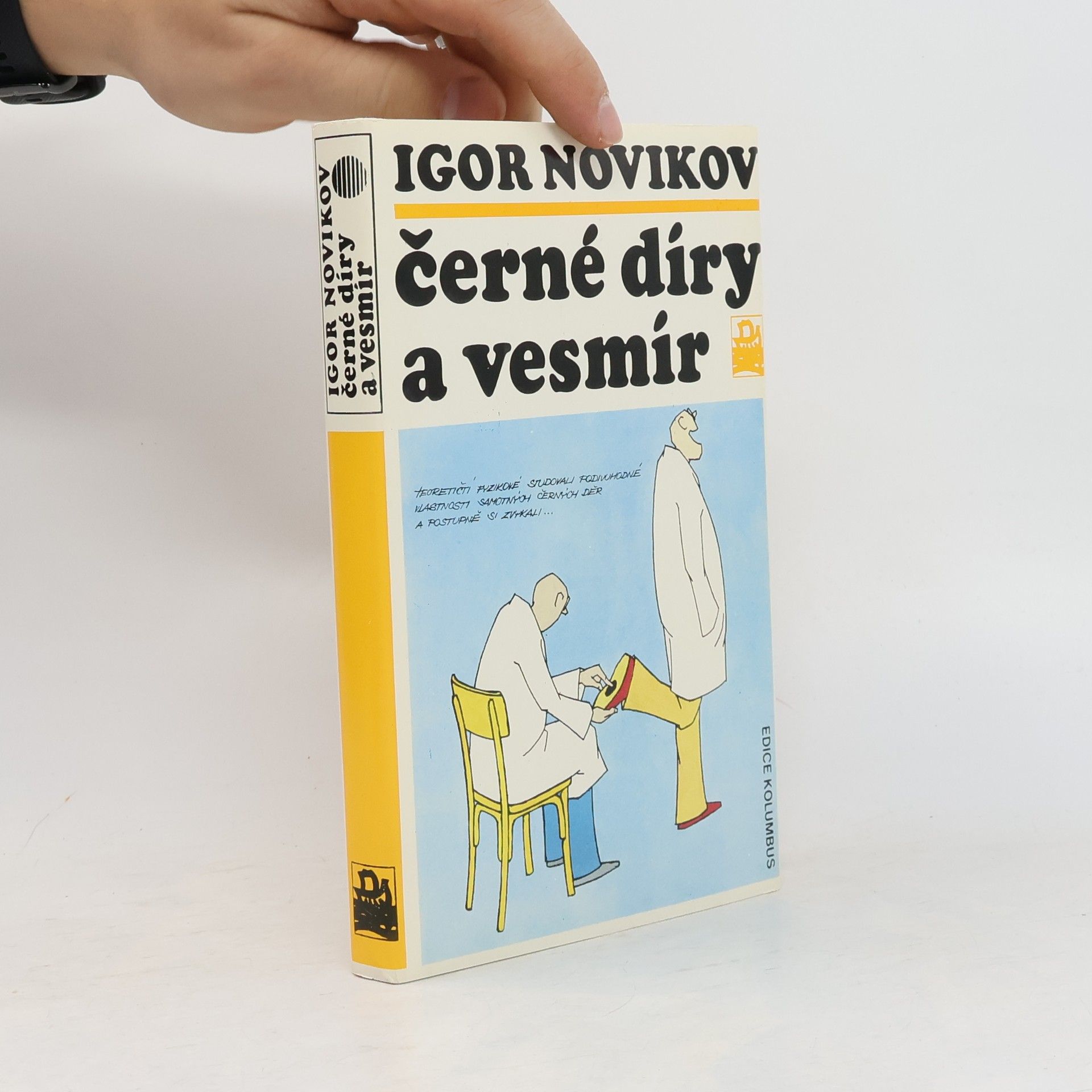 Jiří Mordechai Langer Černé díry a vesmír