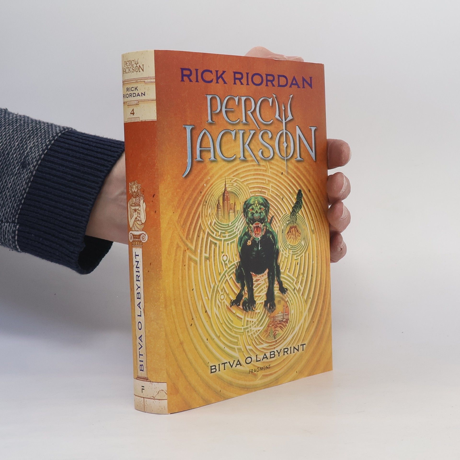 Rick Riordan Percy Jackson. Bitva o labyrint
