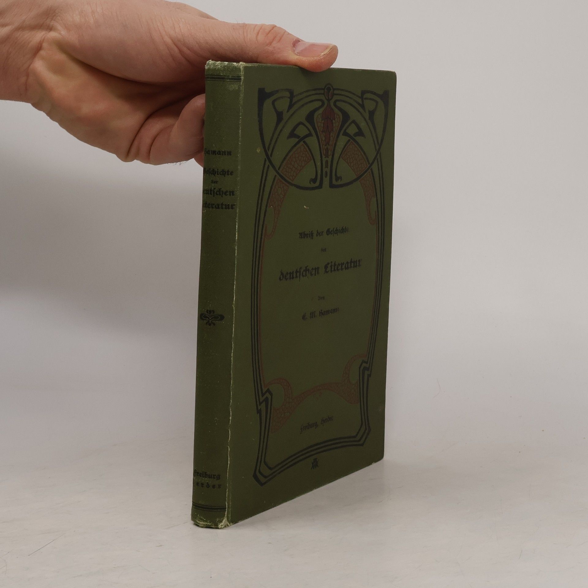 E. M. Hamann Abritz der Geschichte der deutschen Literatur