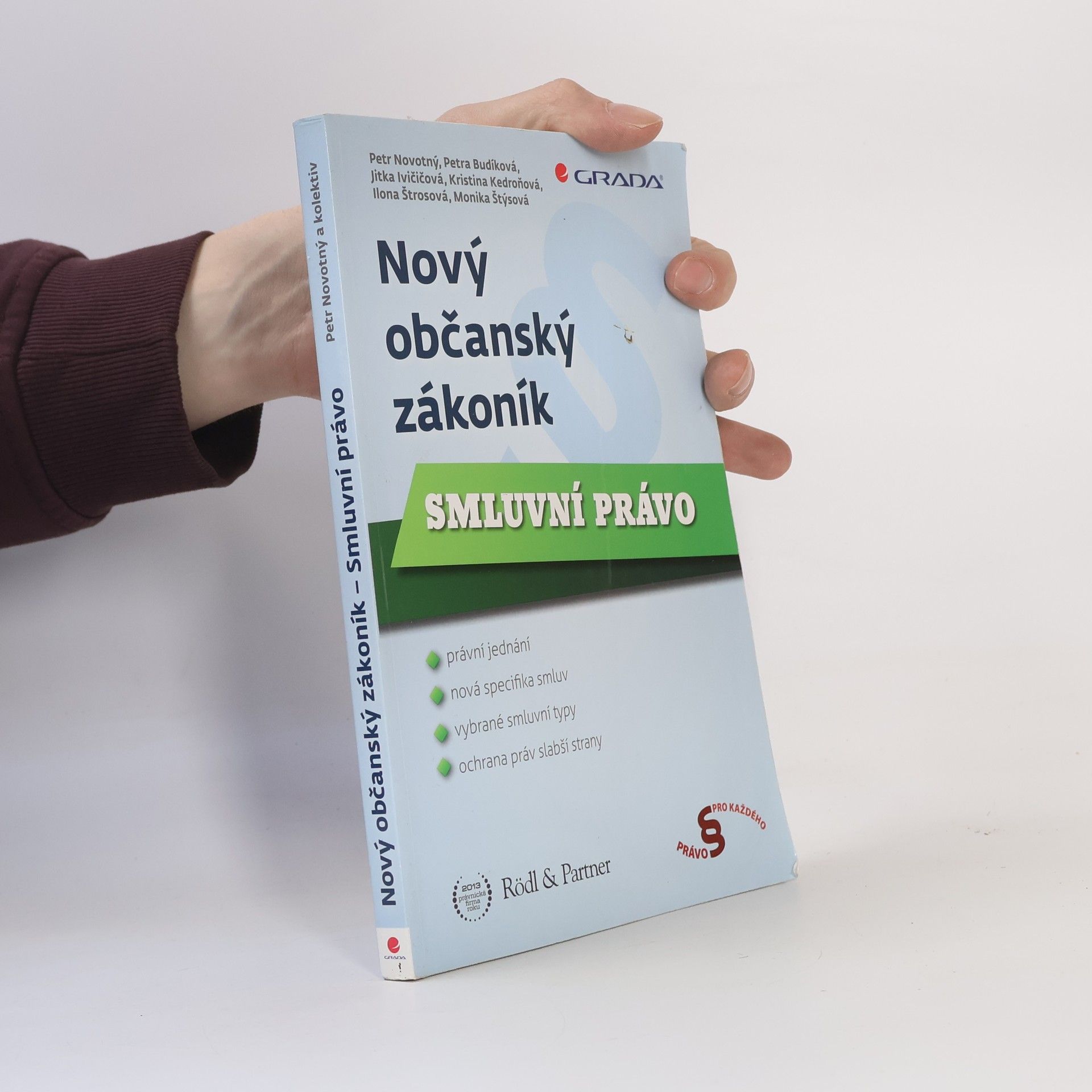 Nový občanský zákoník. Smluvní právo