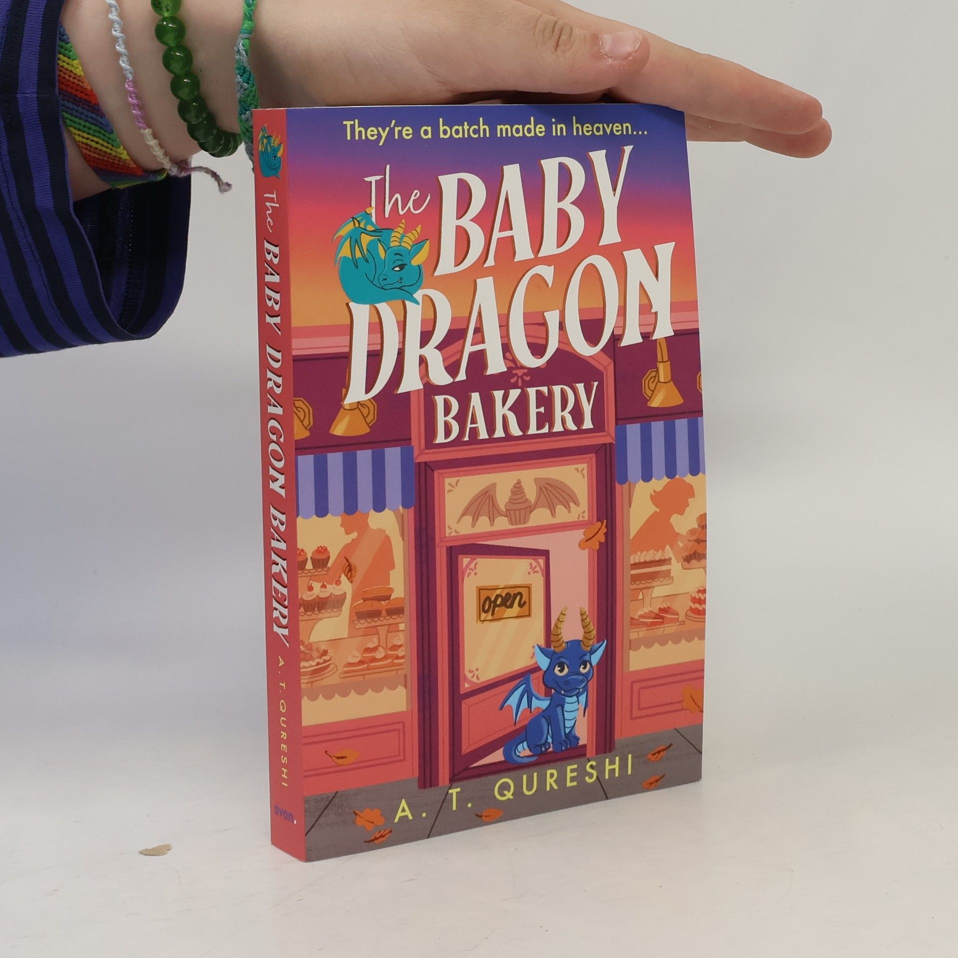 A. T. Qureshi The Baby Dragon Bakery: THE coziest friends-to-lovers fantasy romance of 2025