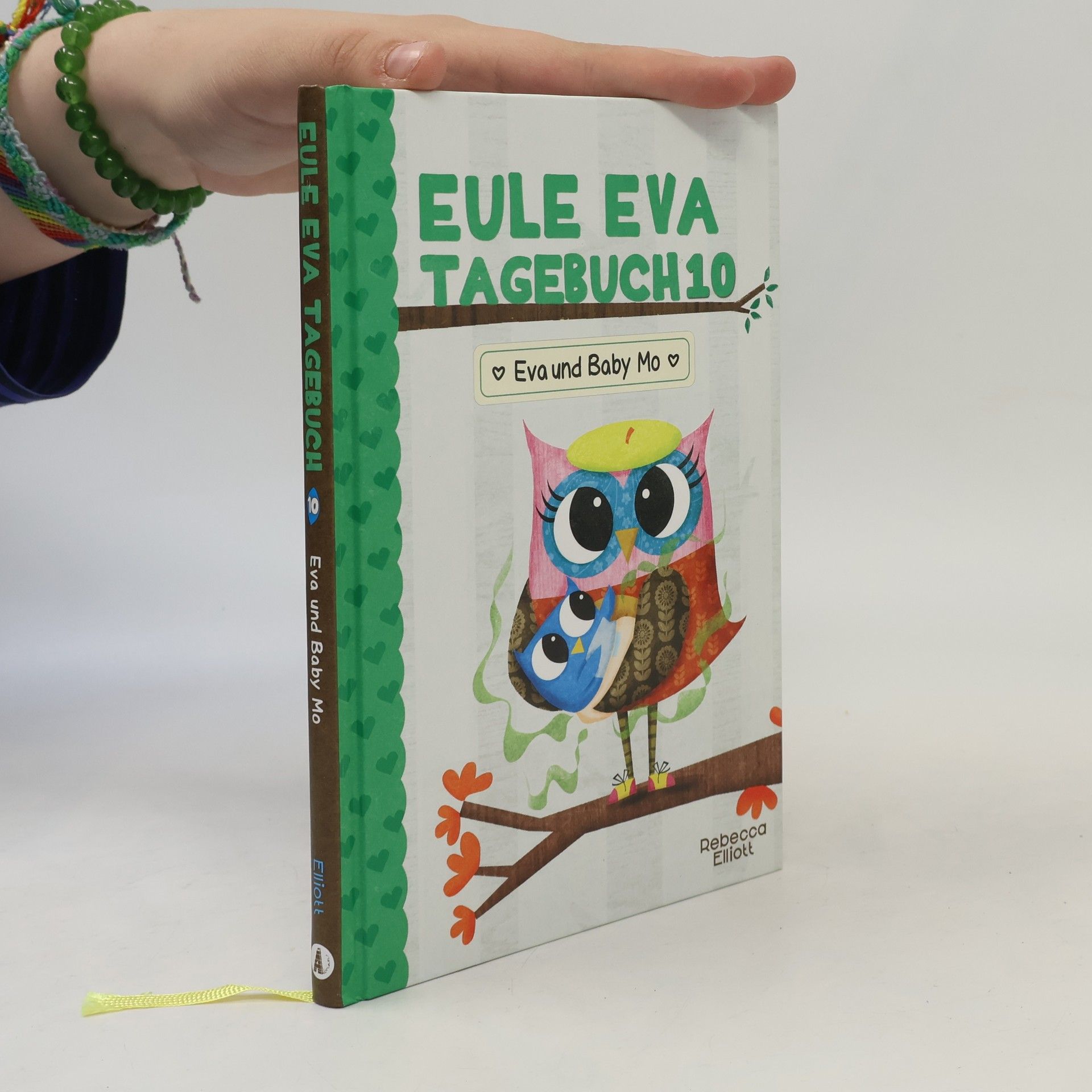 Rebecca Elliot Eule Eva Tagebuch 10 - Eva und Baby Mo