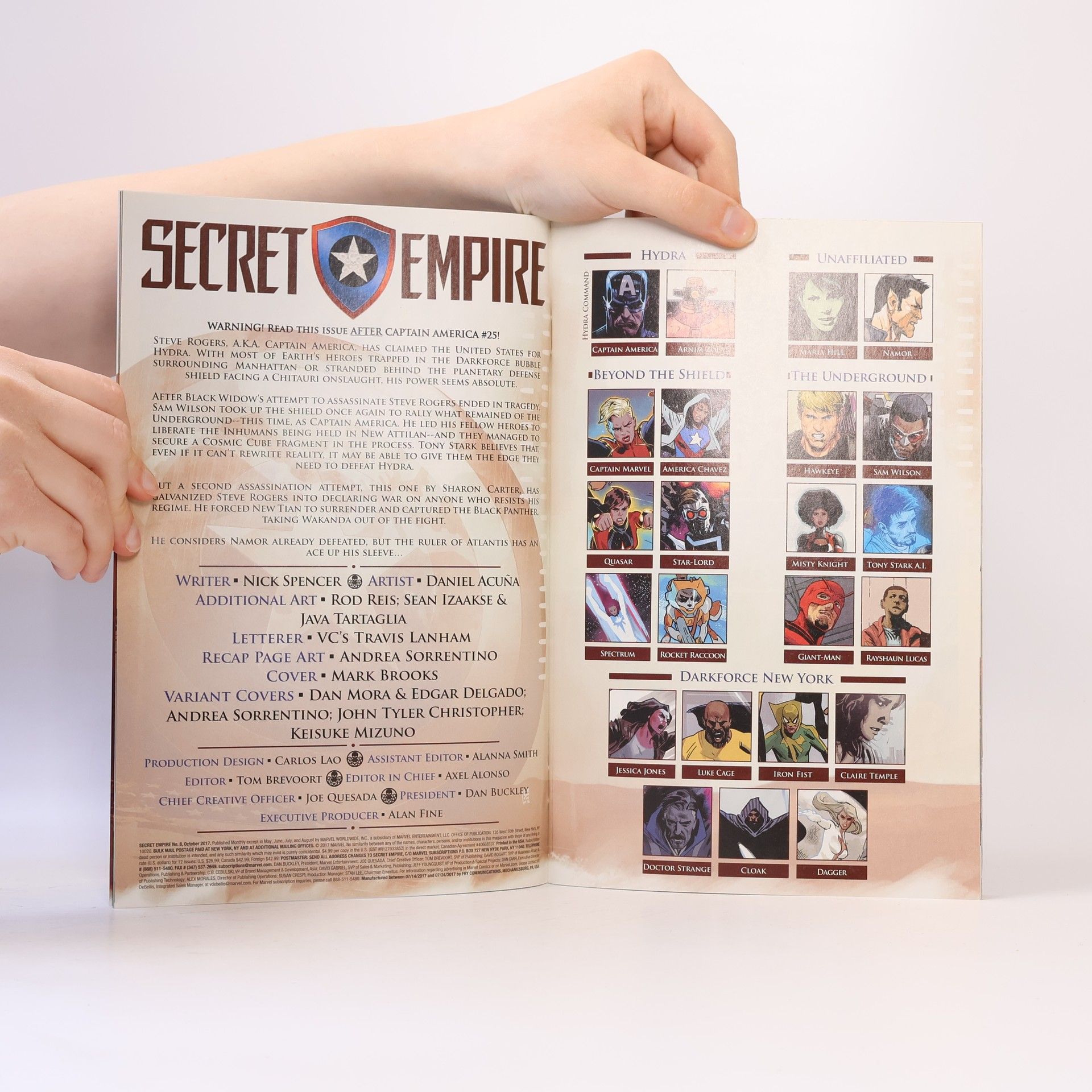 Kolektiv autorů Secret Empire 8