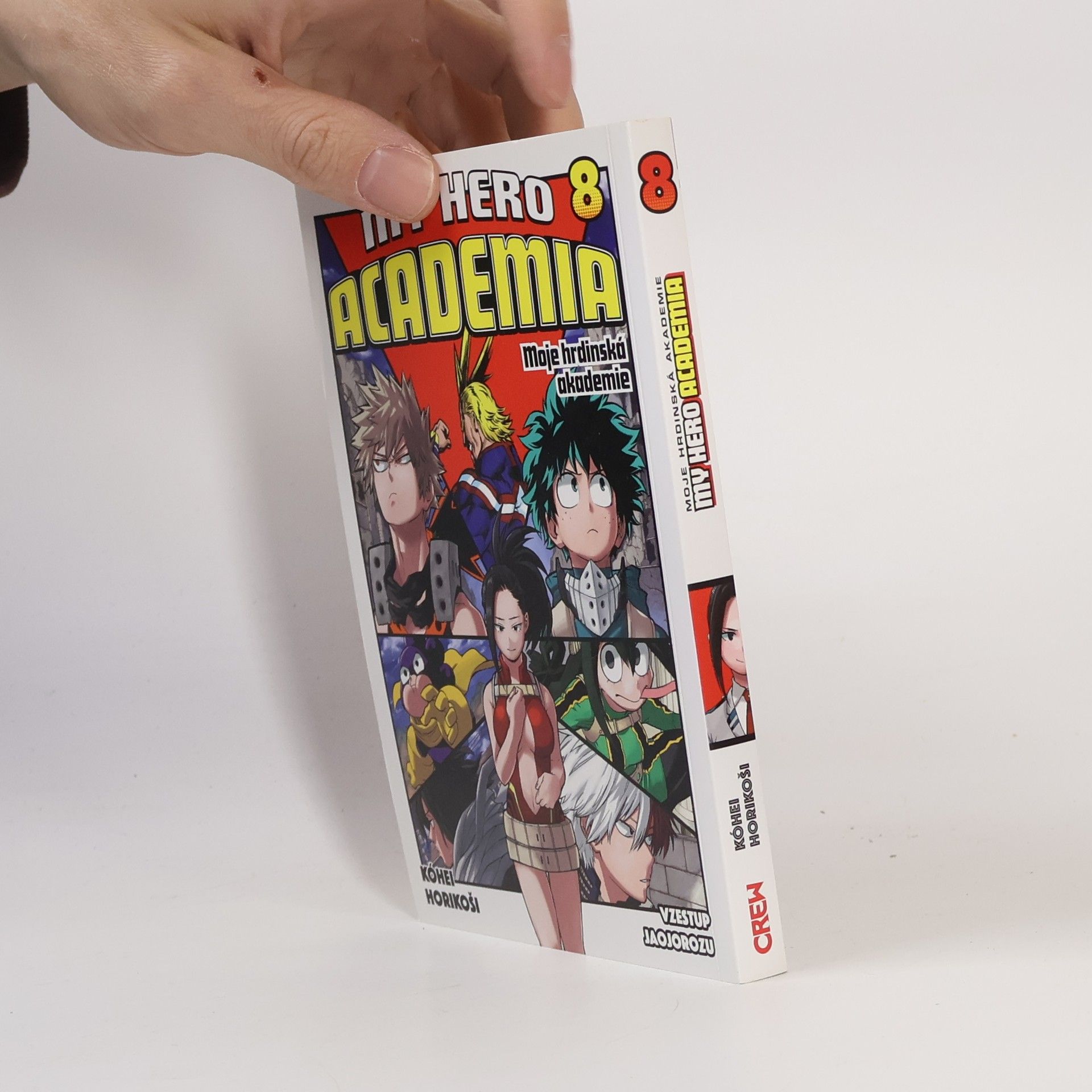 Kōhei Horikoshi Moje hrdinská akademie. Sv. 8, Vzestup Jaojorozu
