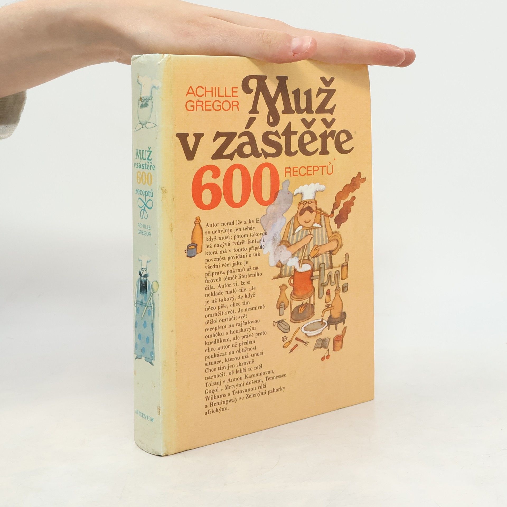 Achille Gregor Muž v zástěře