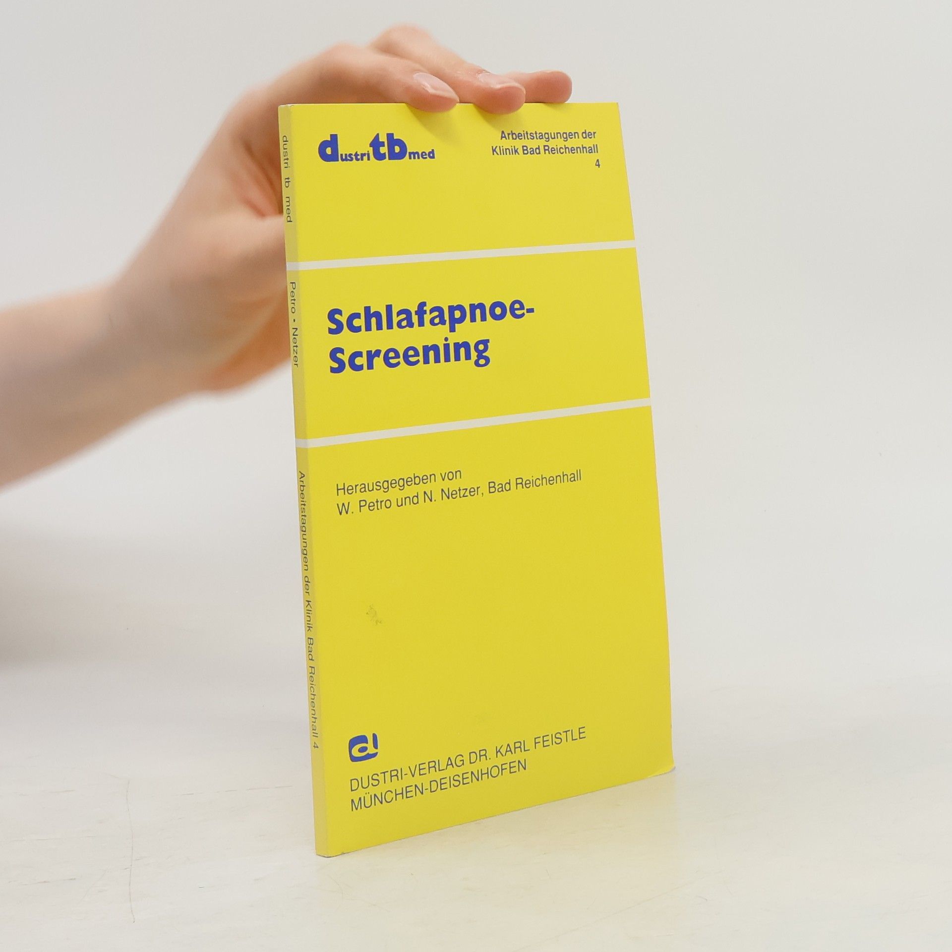 Arbeitstagungen der Klinik Bad Reichenhall - 4: Schlafapnoe-Screening