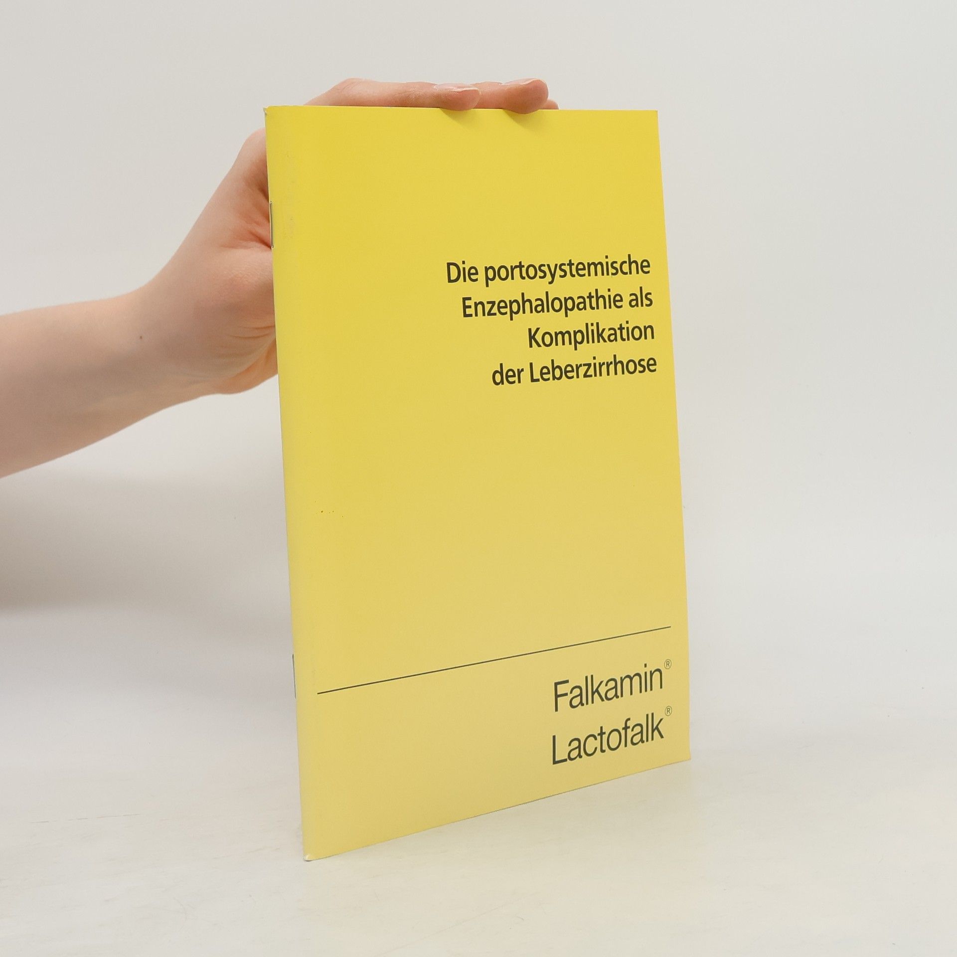 Collectif d'auteurs Die portosystemische Enzephalopathie als Komplikation der Leberzirrhose