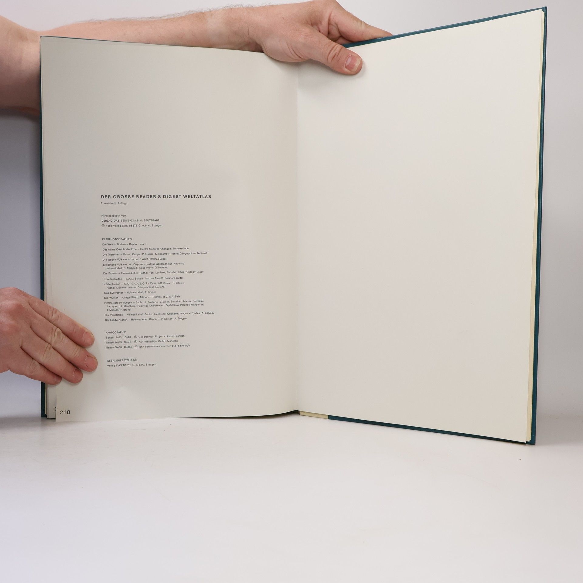 Autorenkollektiv Der grosse Reader's Digest Weltatlas