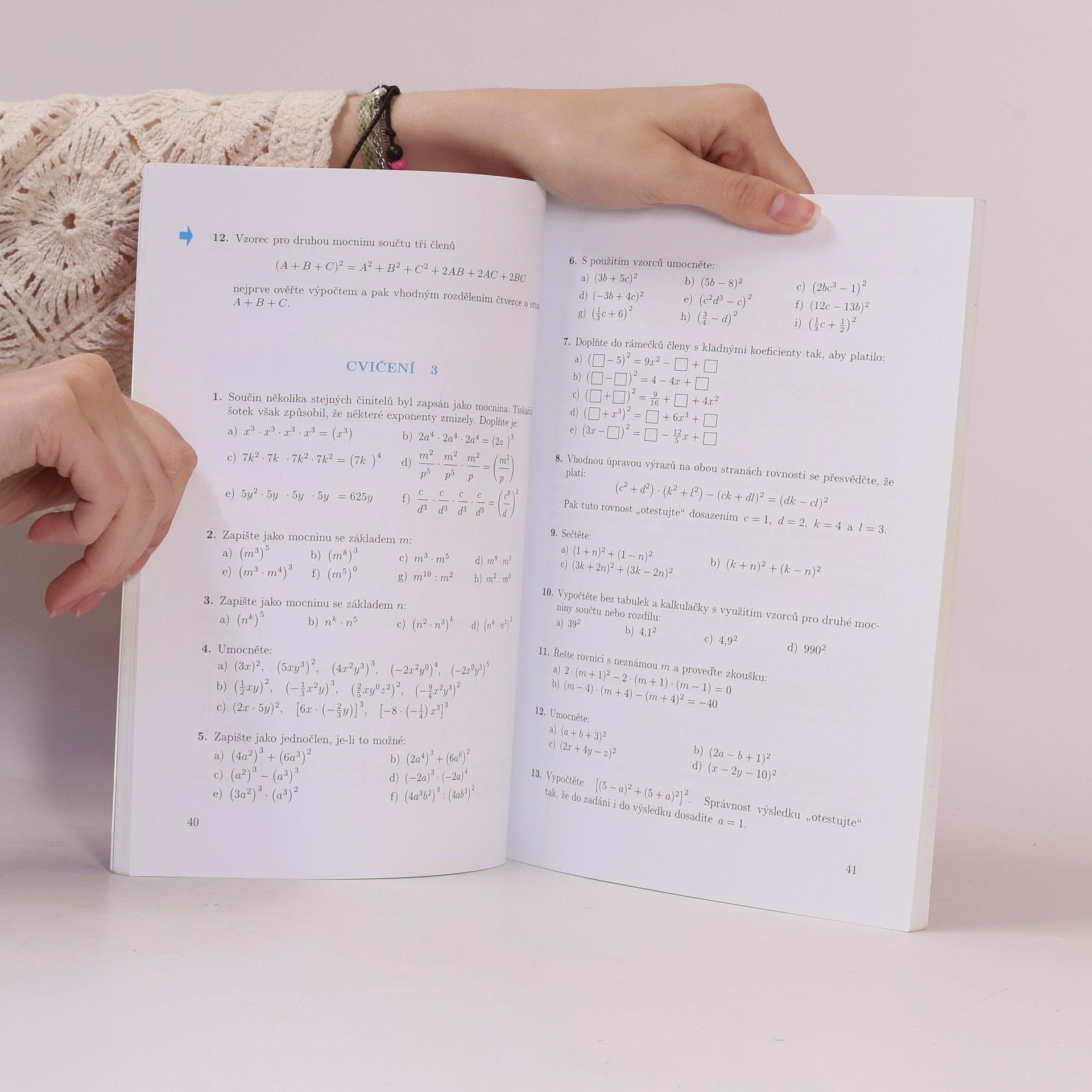 Jiří Herman Matematika. Tercie. Výrazy 2