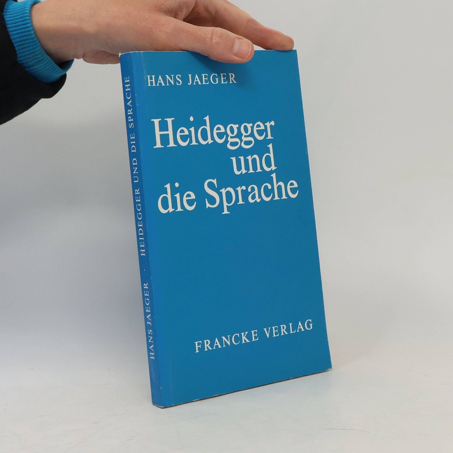Hans Jaeger Heidegger und die Sprache