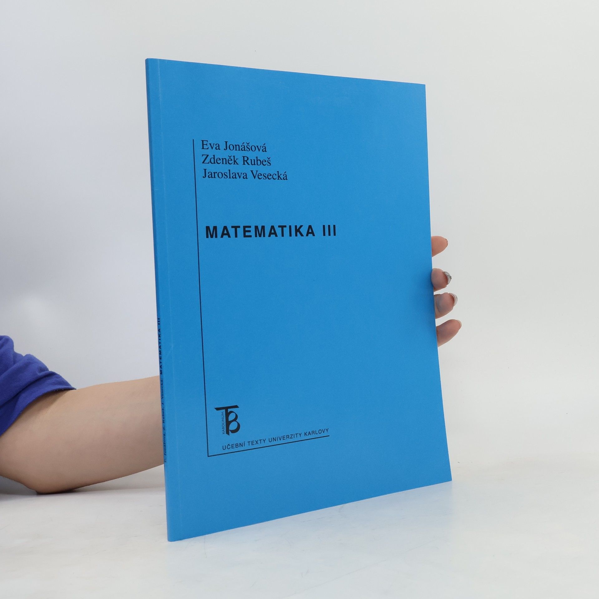 Eva Jonášová Matematika III