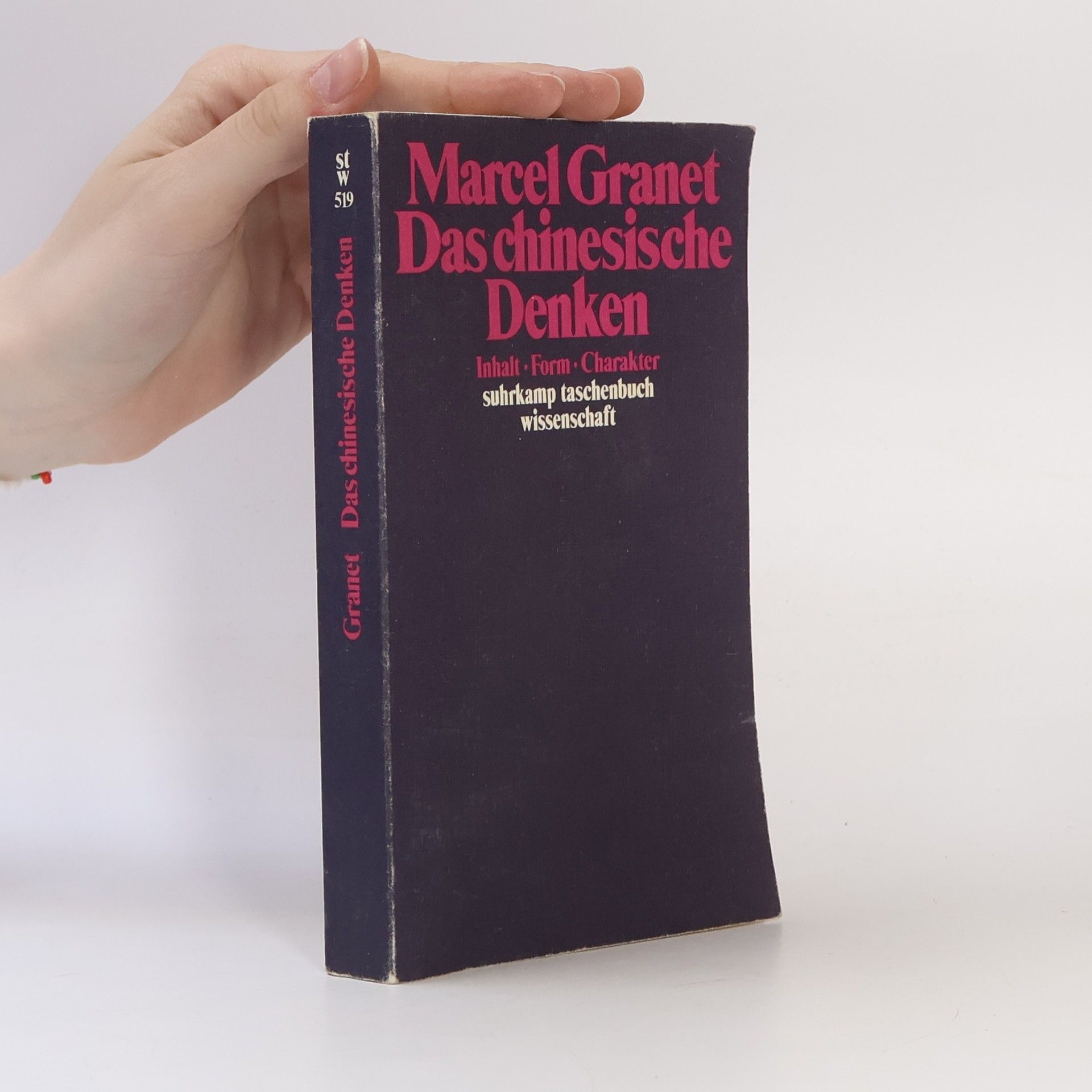 Marcel Granet Das chinesische Denken