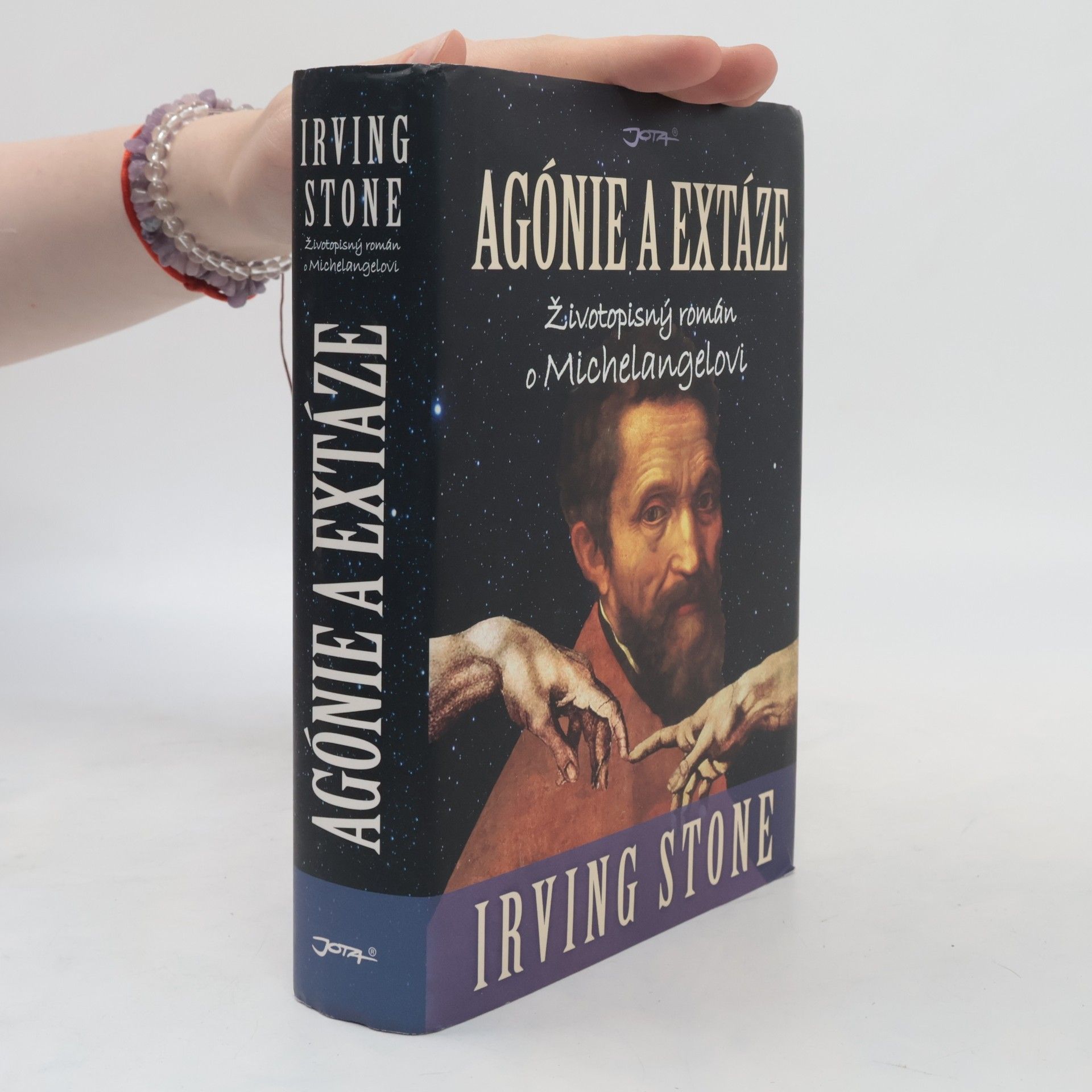 Irving Stone Agónie & extáze : životopisný román o Michelangelovi