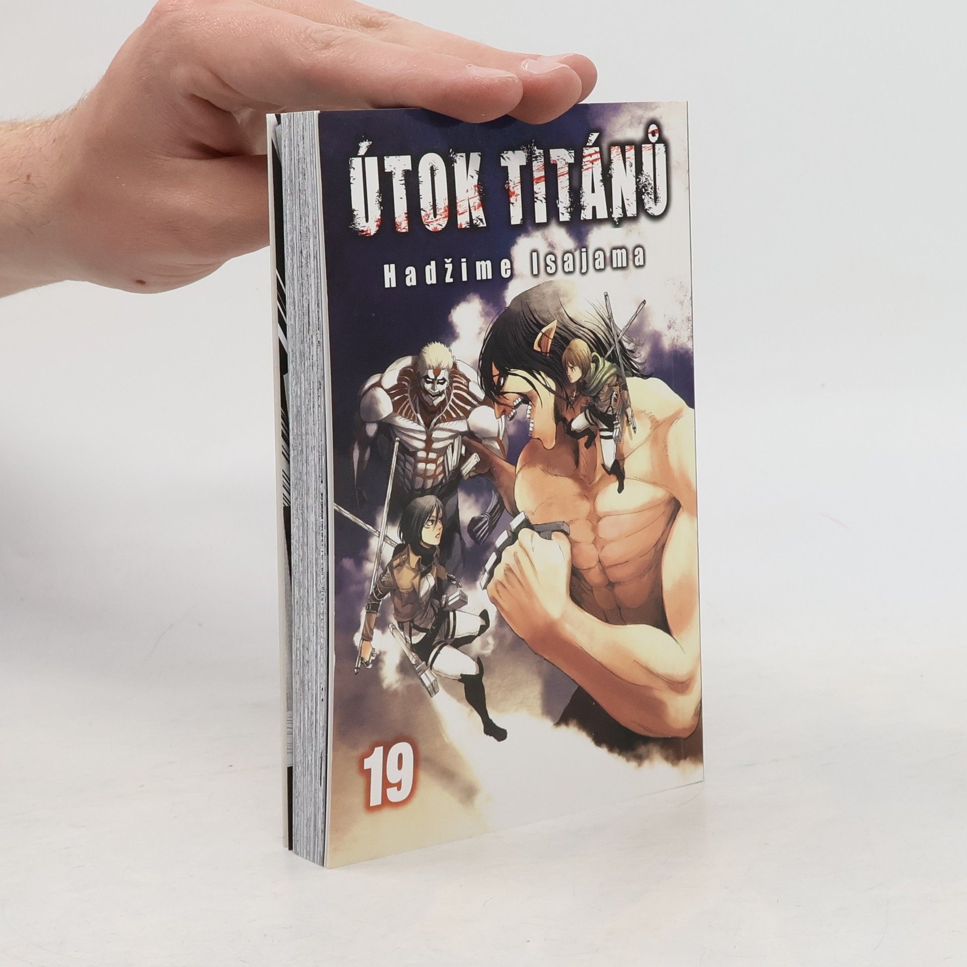 Hajime Isayama Útok titánů 19