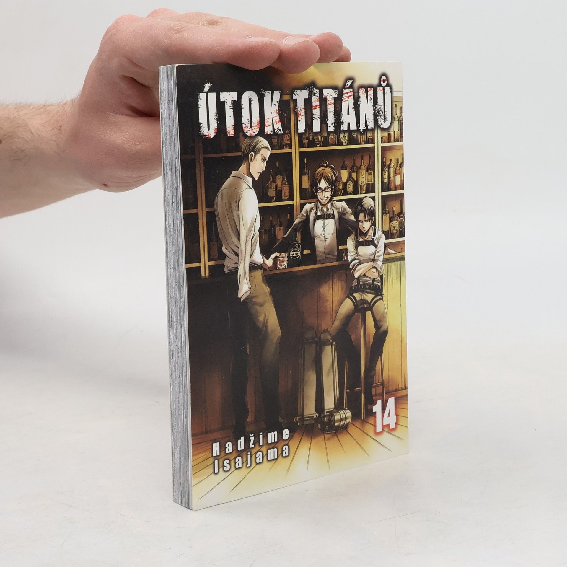 Hadžime Isajama Útok titánů 14