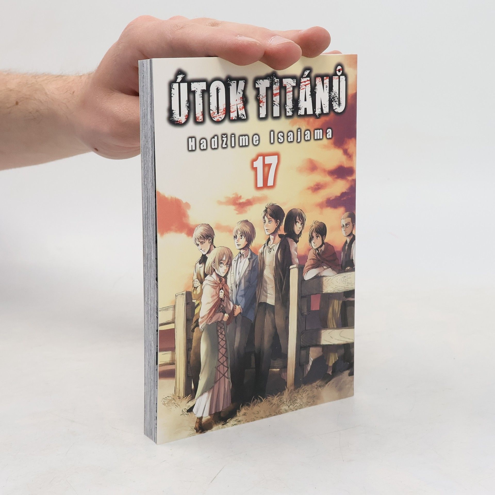 Hadžime Isajama Útok titánů 17