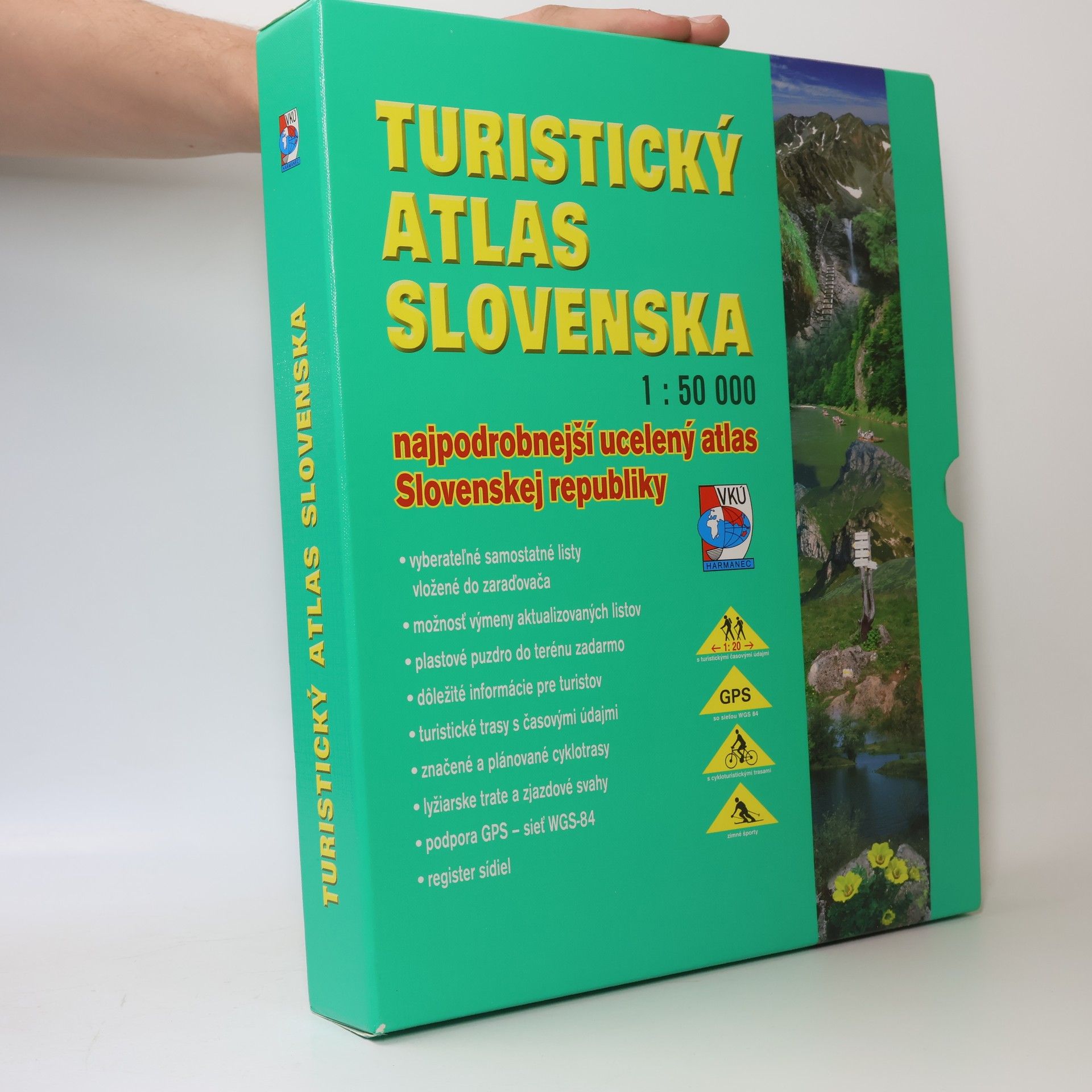 Collectif d'auteurs Turistický atlas Slovenska