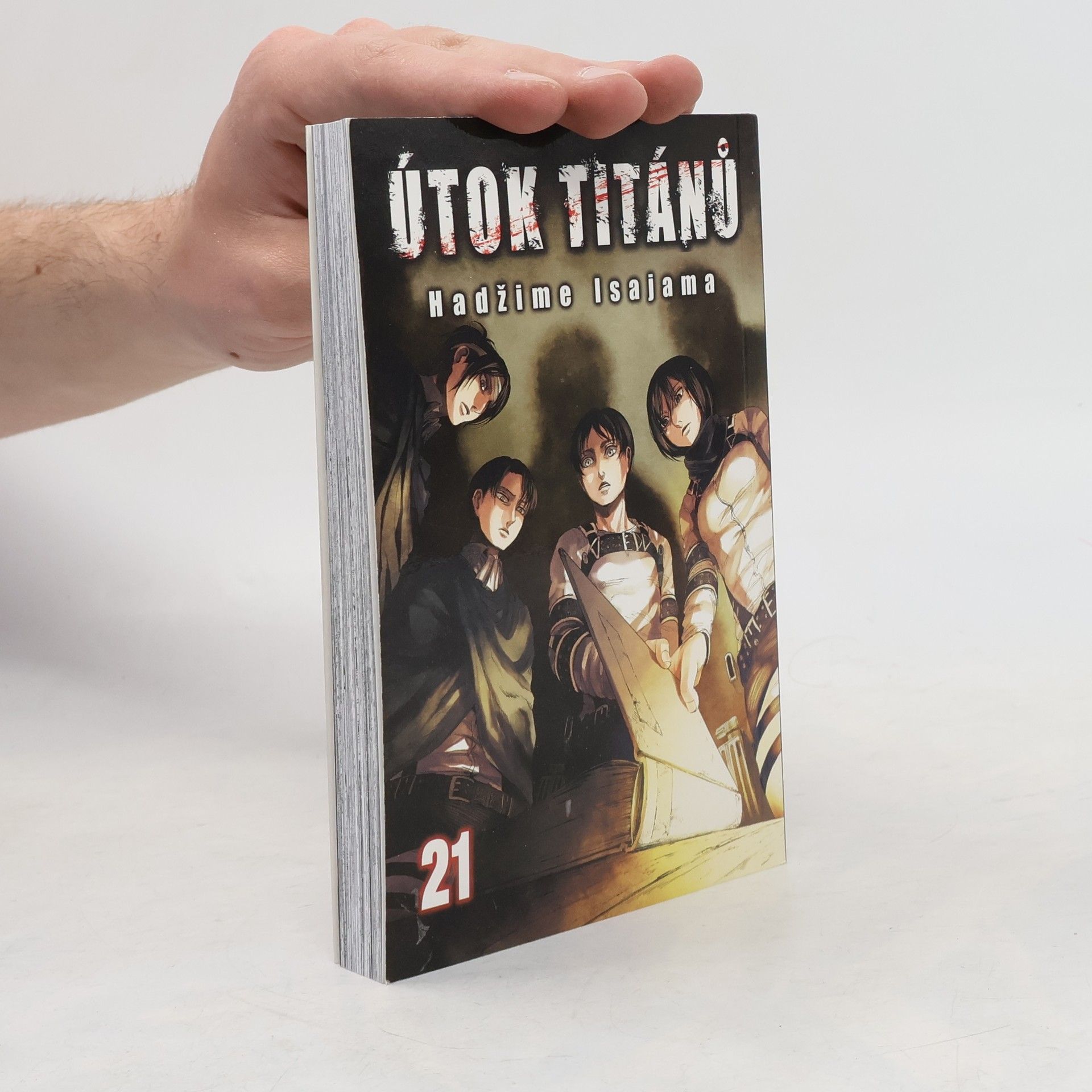 Hadžime Isajama Útok titánů 21