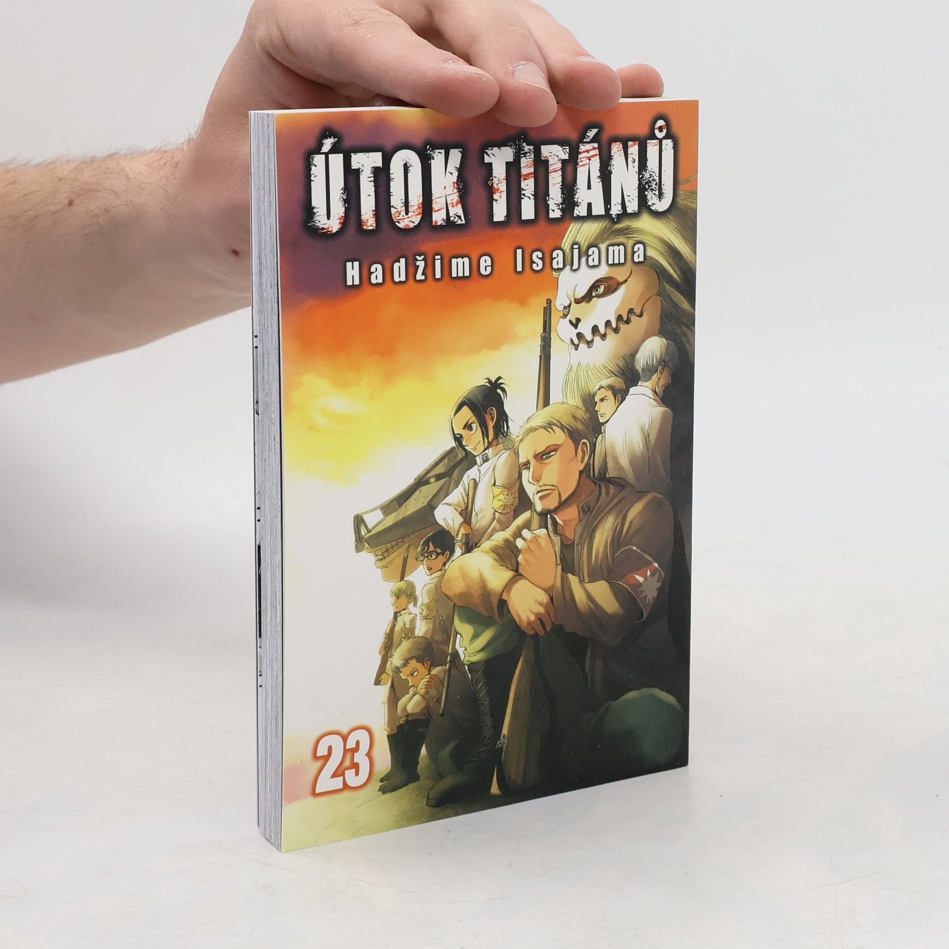 Hajime Isayama Útok titánů 23