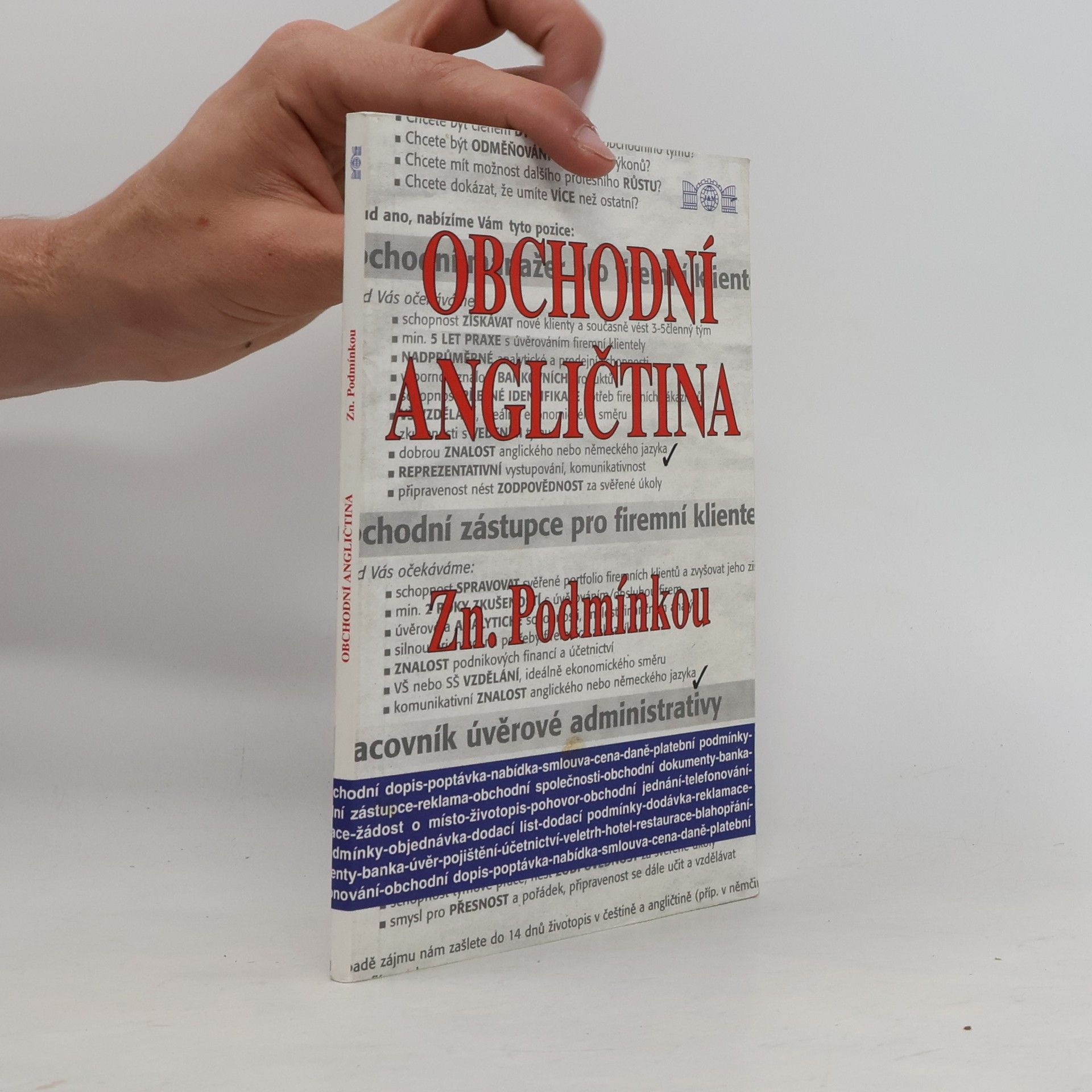 Auteurscollectief Obchodní angličtina : zn. Podmínkou