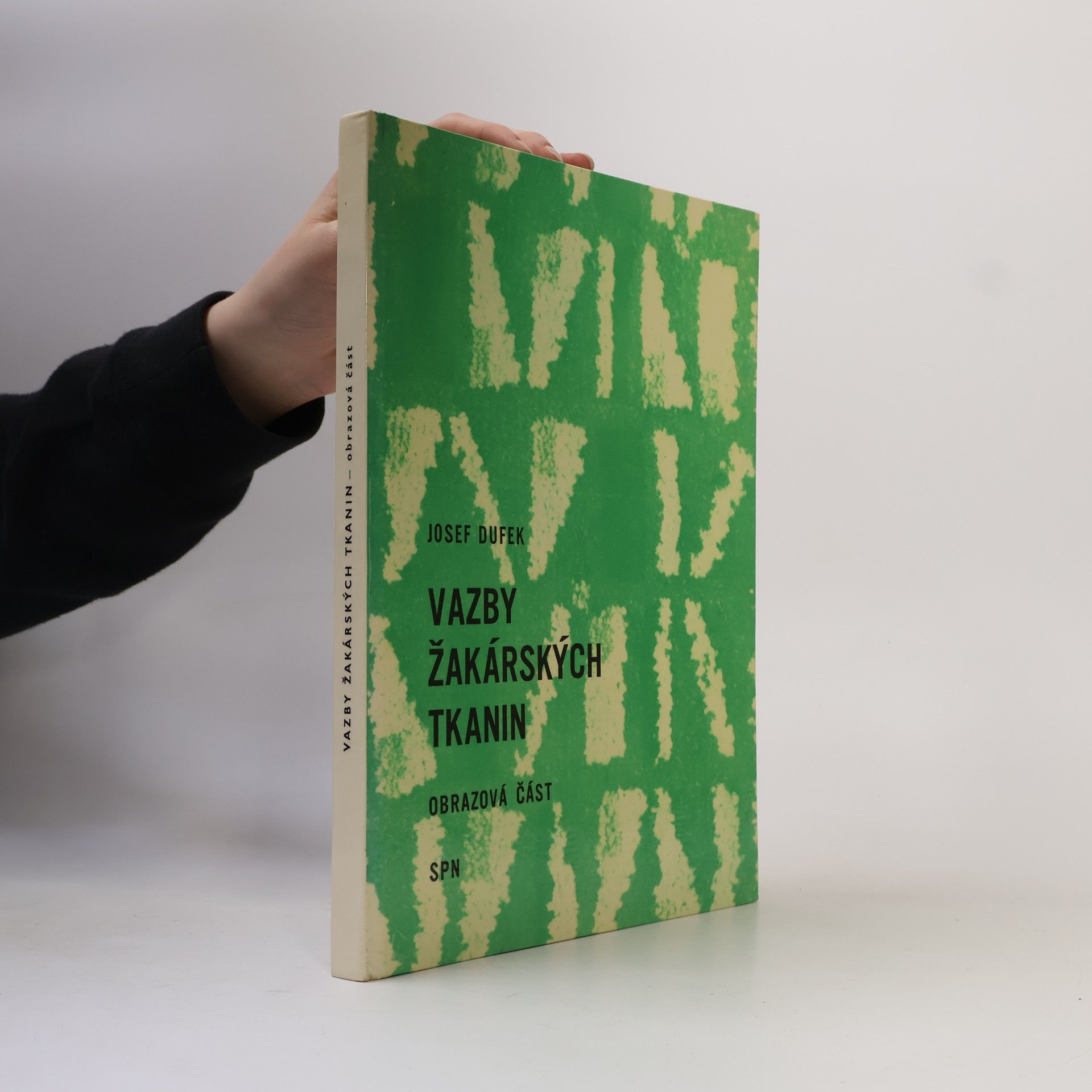 Josef Dufek Vazby žakárských tkanin. Obrazová část (schází textová část).