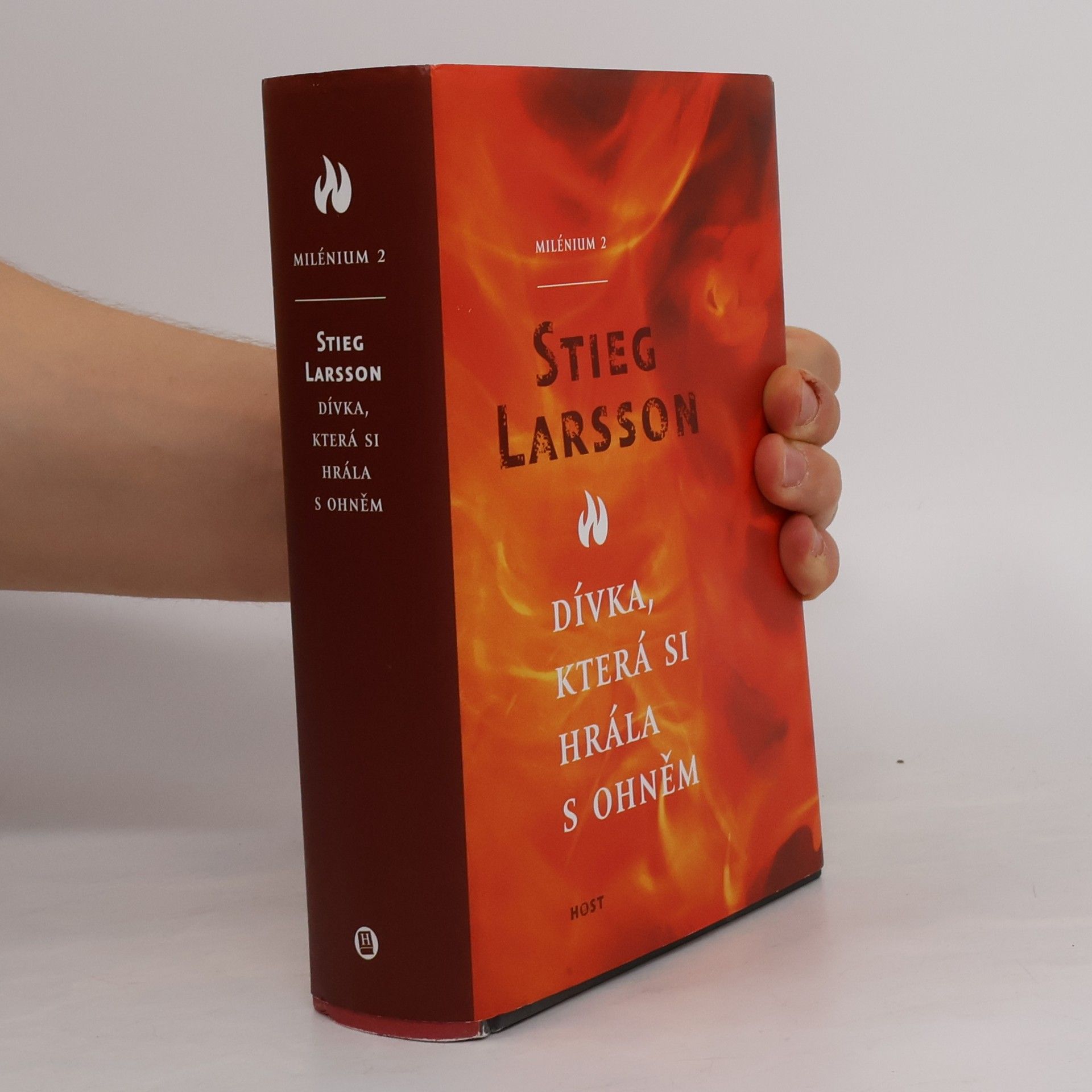 Stieg Larsson Dívka, která si hrála s ohněm