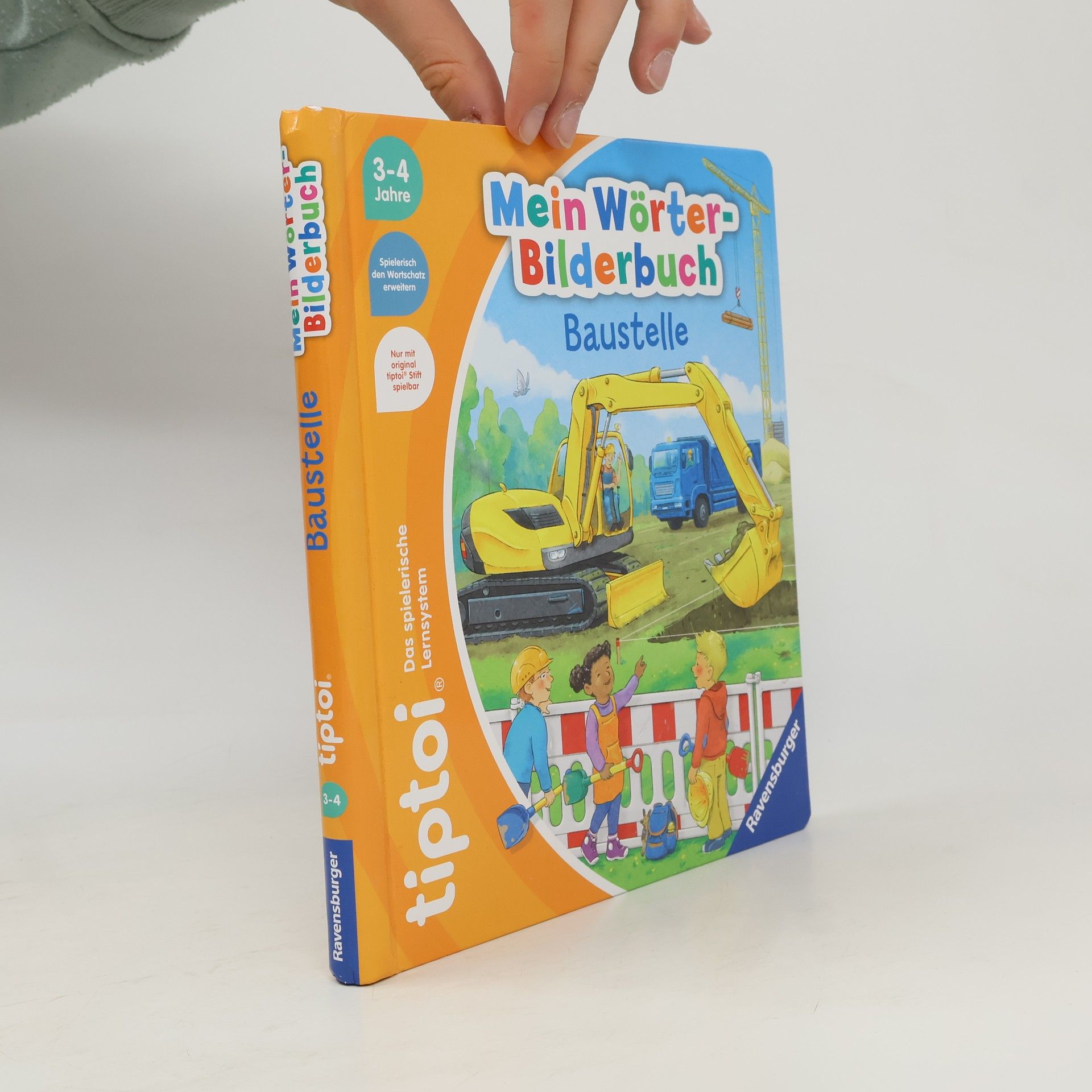 Sandra Grimm tiptoi® Mein Wörter-Bilderbuch Baustelle