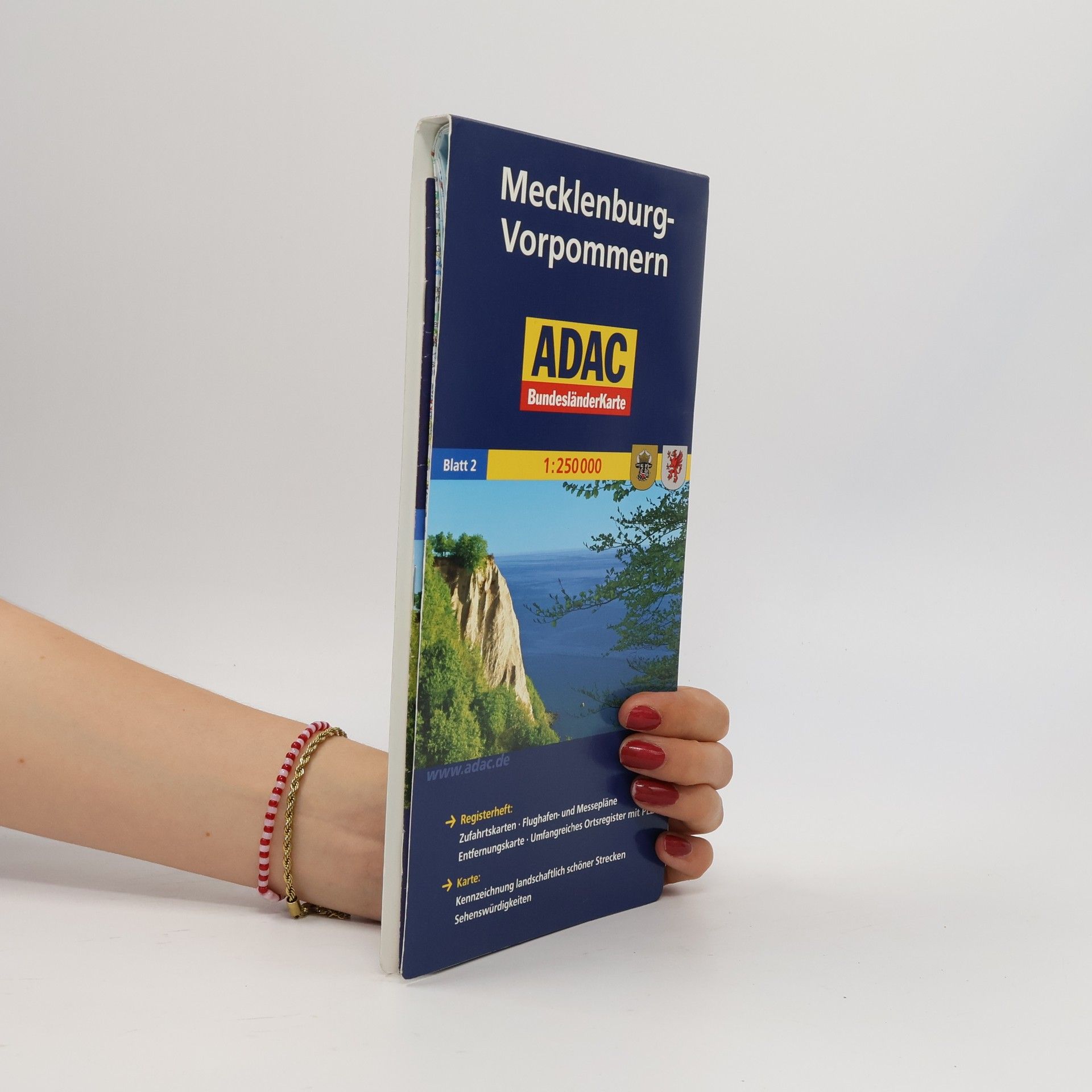 ADAC BundesländerKarte - 2: ADAC Karte Mecklenburg-Vorpommern