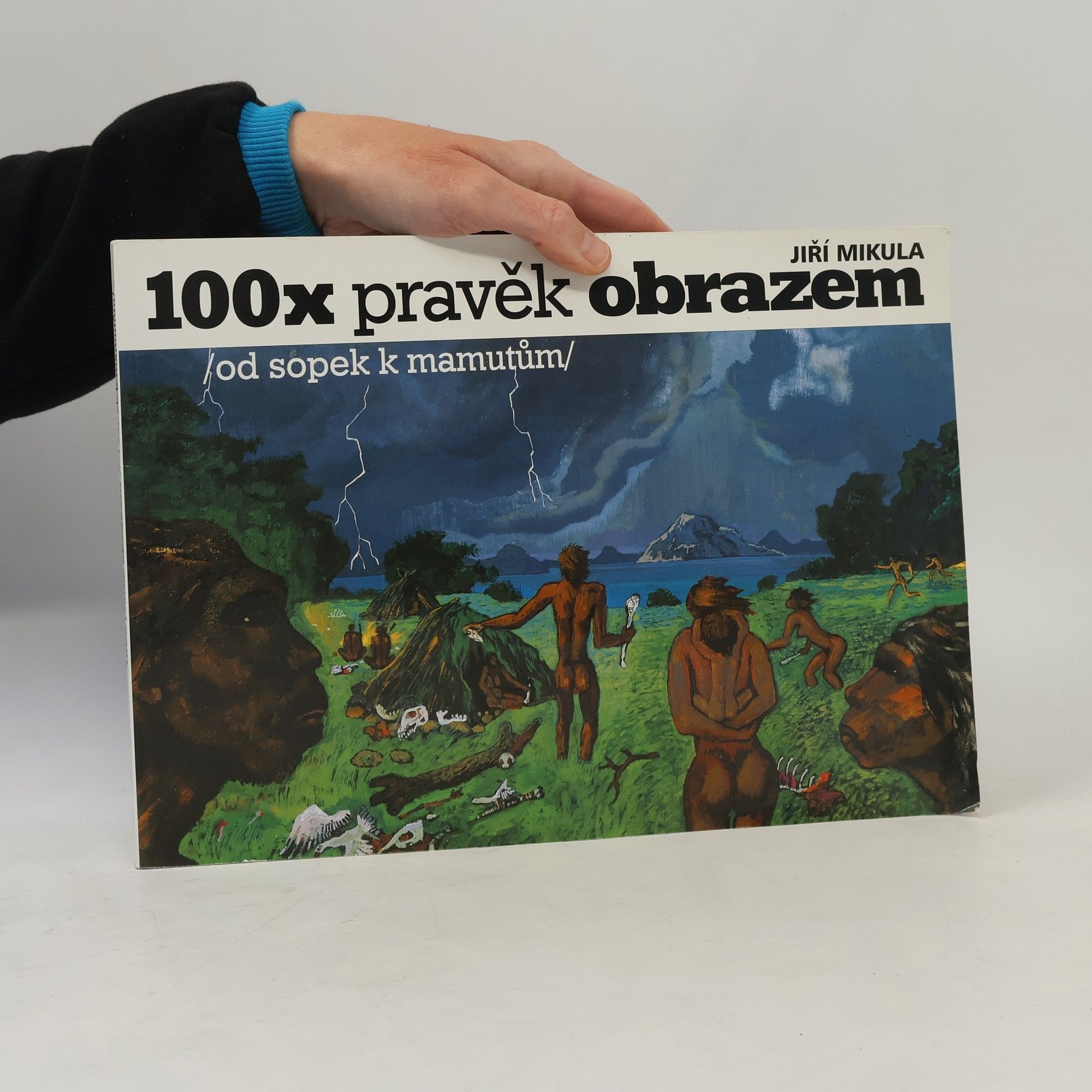 Alena Kašparová 100x pravěk obrazem. Od sopek k mamutům