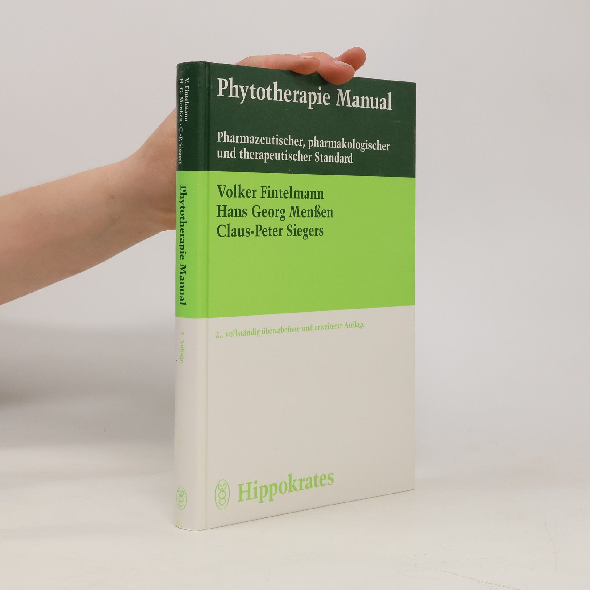 Volker Fintelmann Phytotherapie-Manual