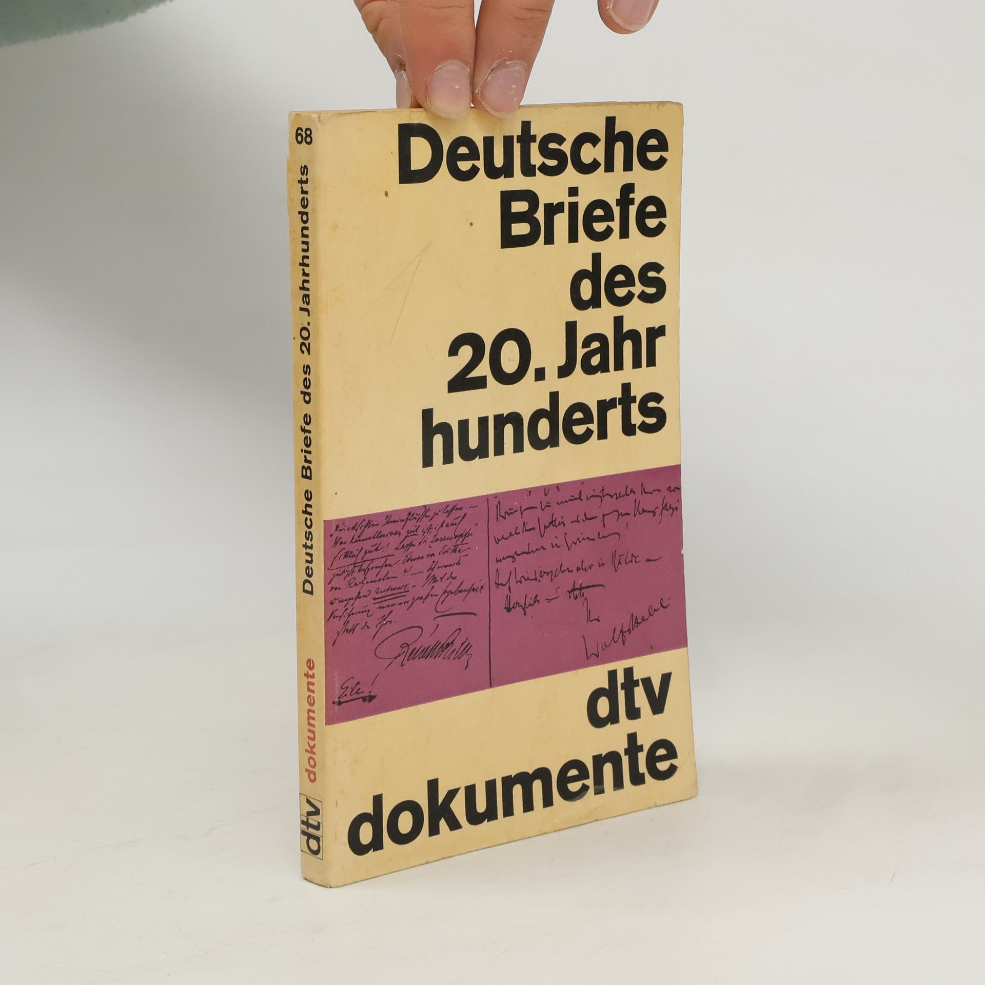 Walter Heynen Deutsche Briefe des 20. Jahrhunderts dokumente
