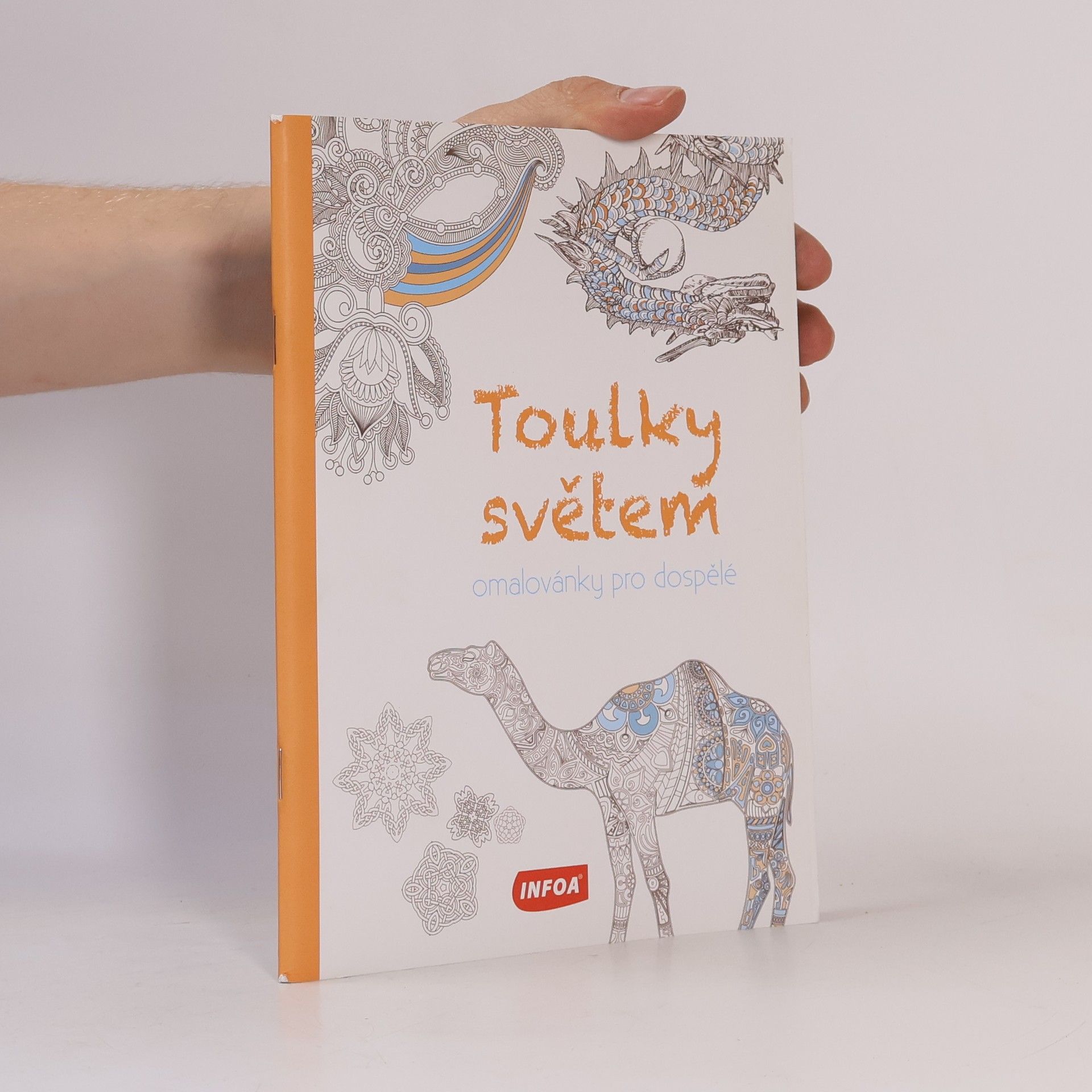 Various authors Toulky světem - Omalovánky pro dospělé