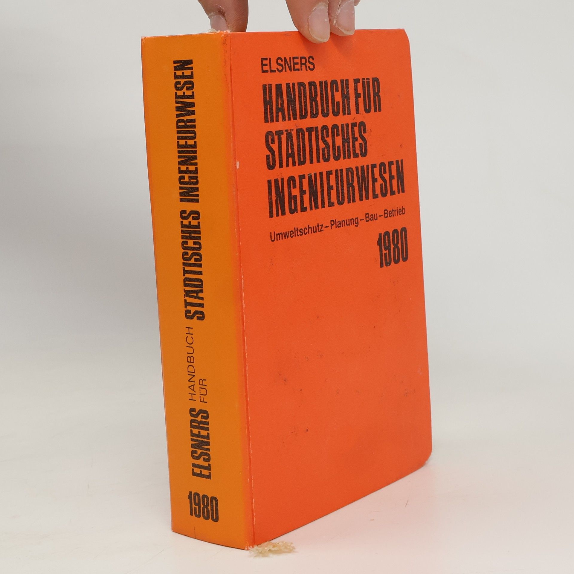Otto Sill Elsners Handbuch für städtisches Ingenieurwesen