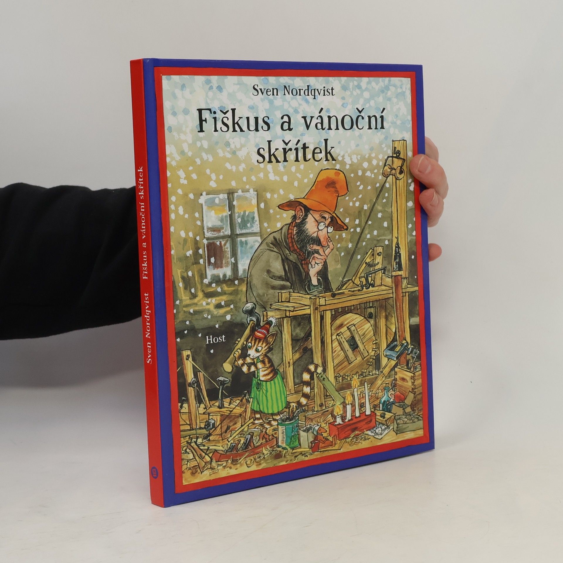Sven Nordqvist Fiškus a vánoční skřítek