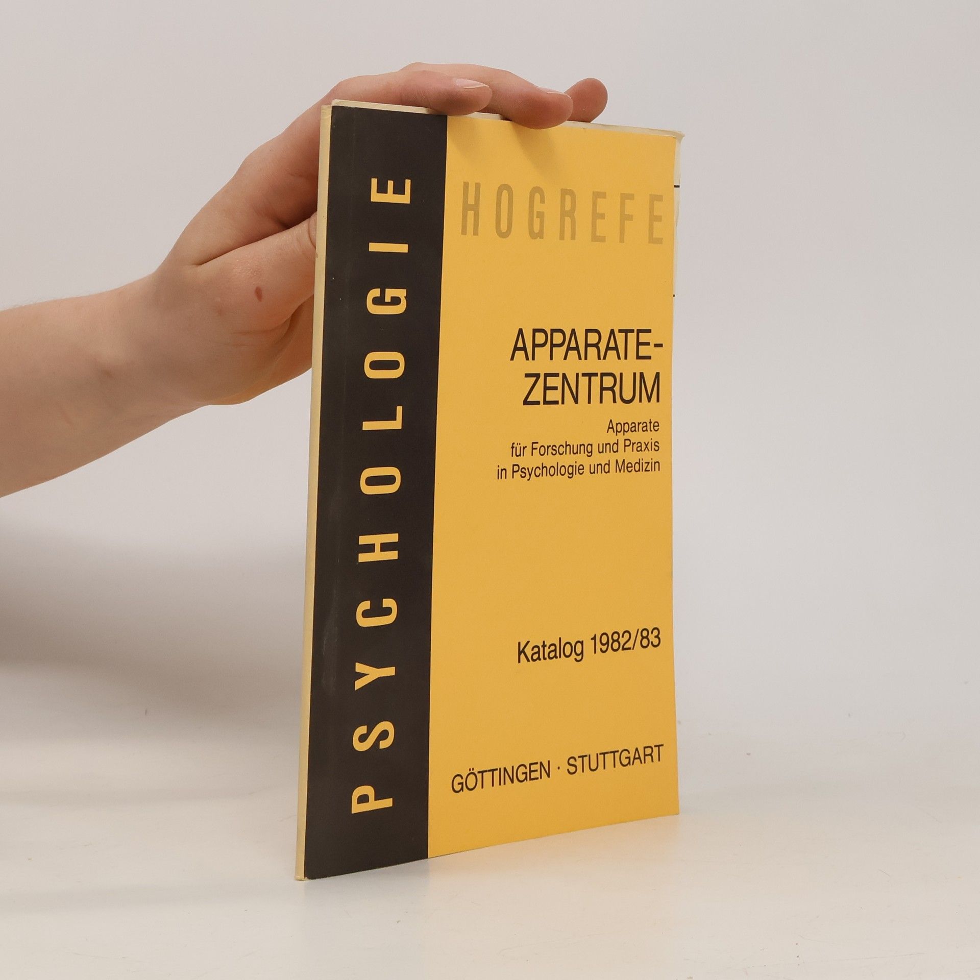 Autorenkollektiv Psychologie. Apparatezentrum. Apparate für Forschung und Praxis in Psychologie und Medizin