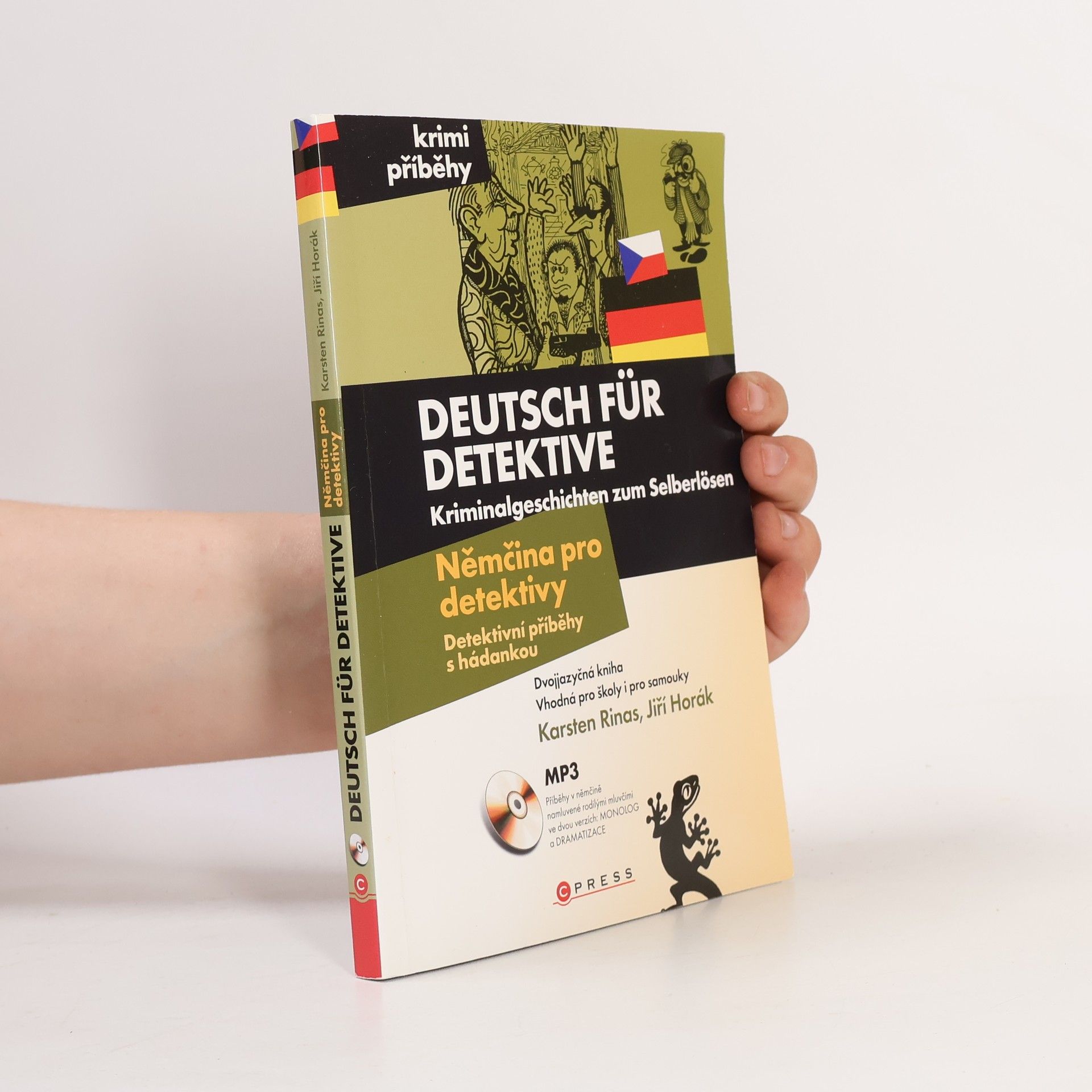 Karsten Rinas Deutsch für Detektive. Němčina pro detektivy. Detektivní příběhy s hádankou