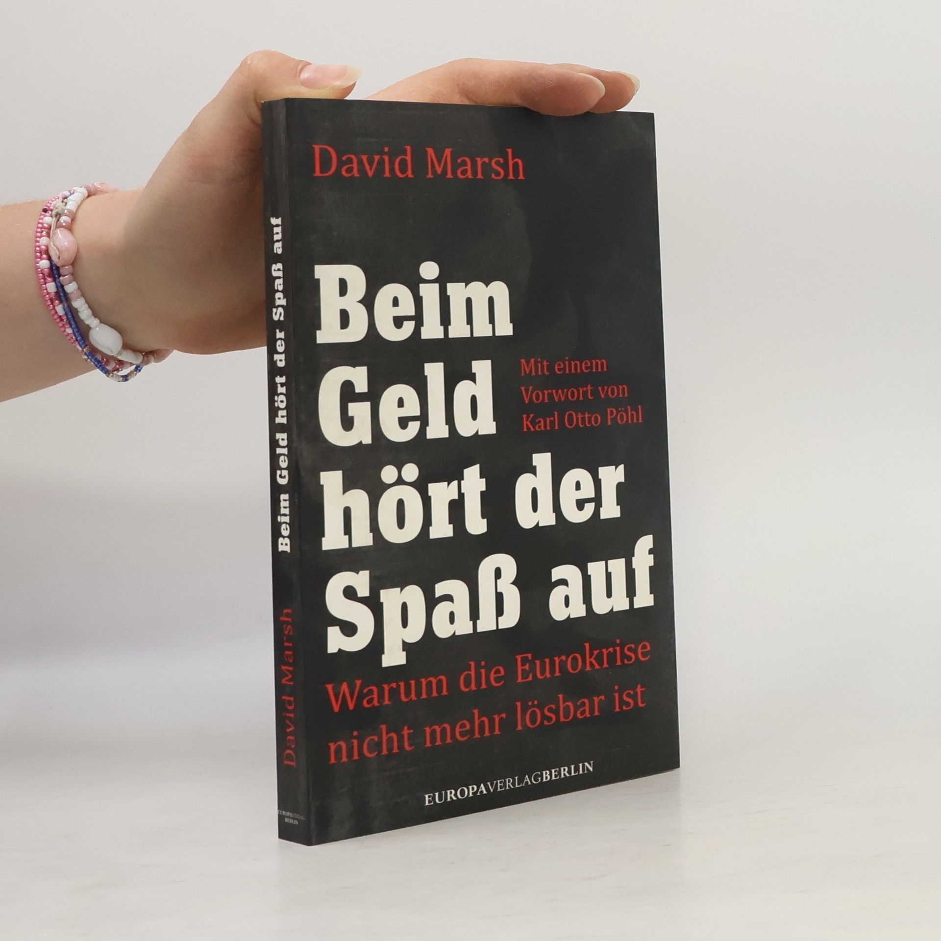 David Marsh Beim Geld hört der Spaß auf