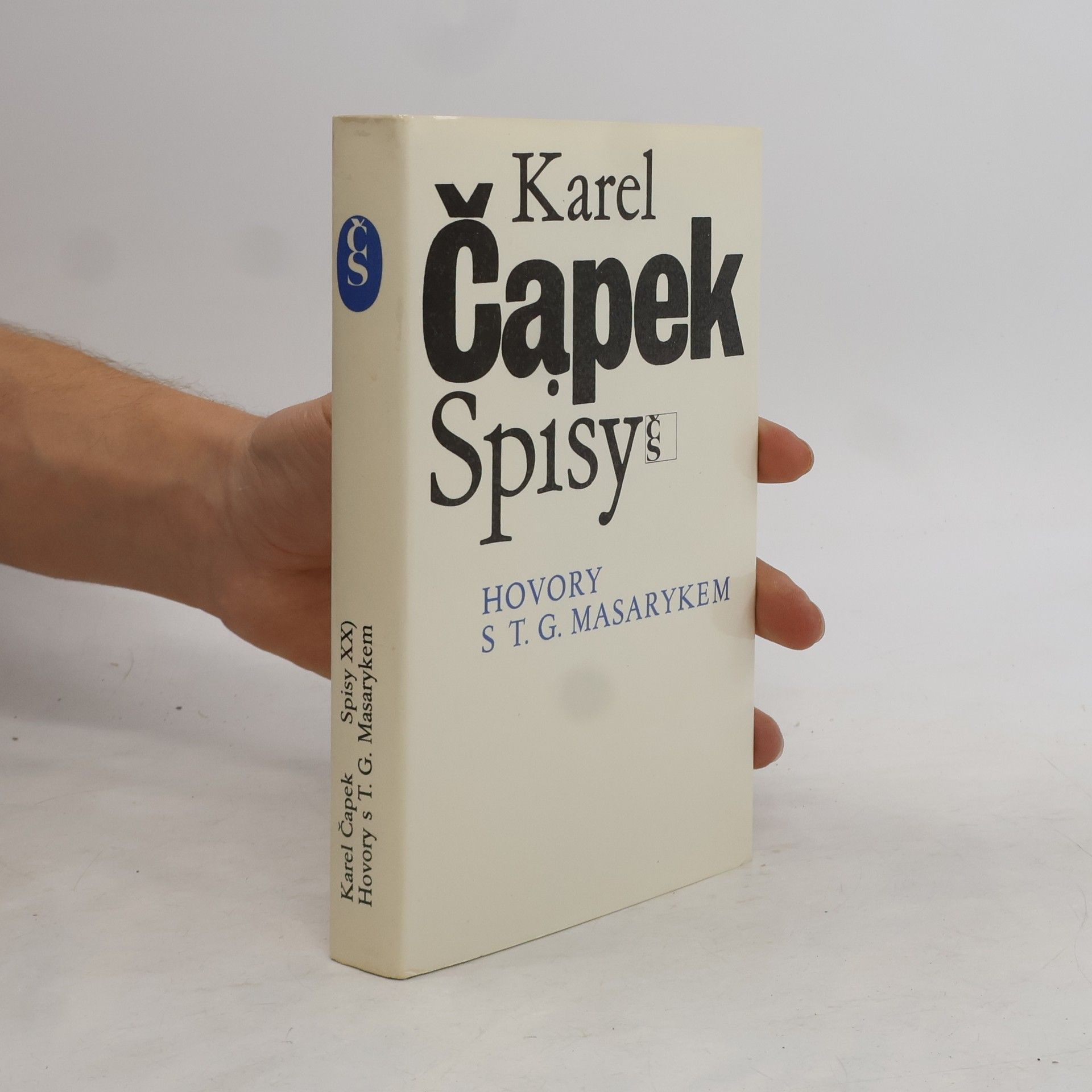 Karel Čapek Hovory s T. G. Masarykem