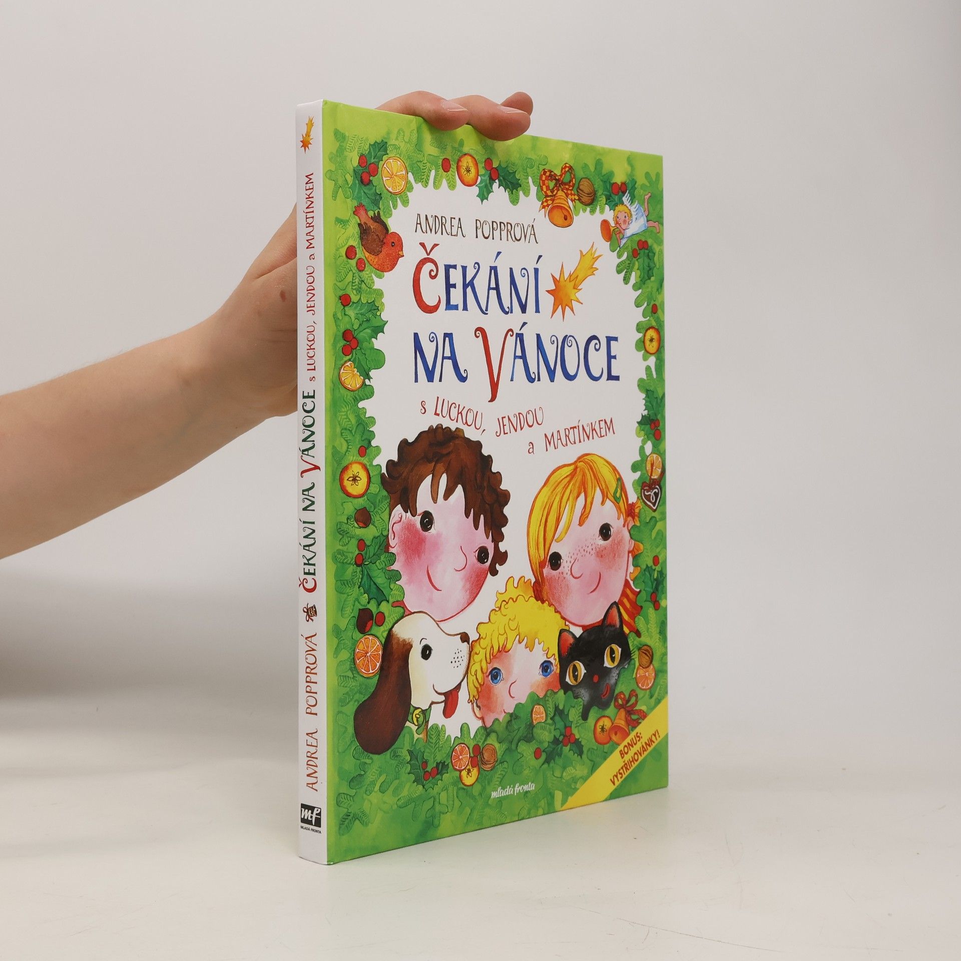 Andrea Popprová Čekání na Vánoce s Luckou, Jendou a Martínkem