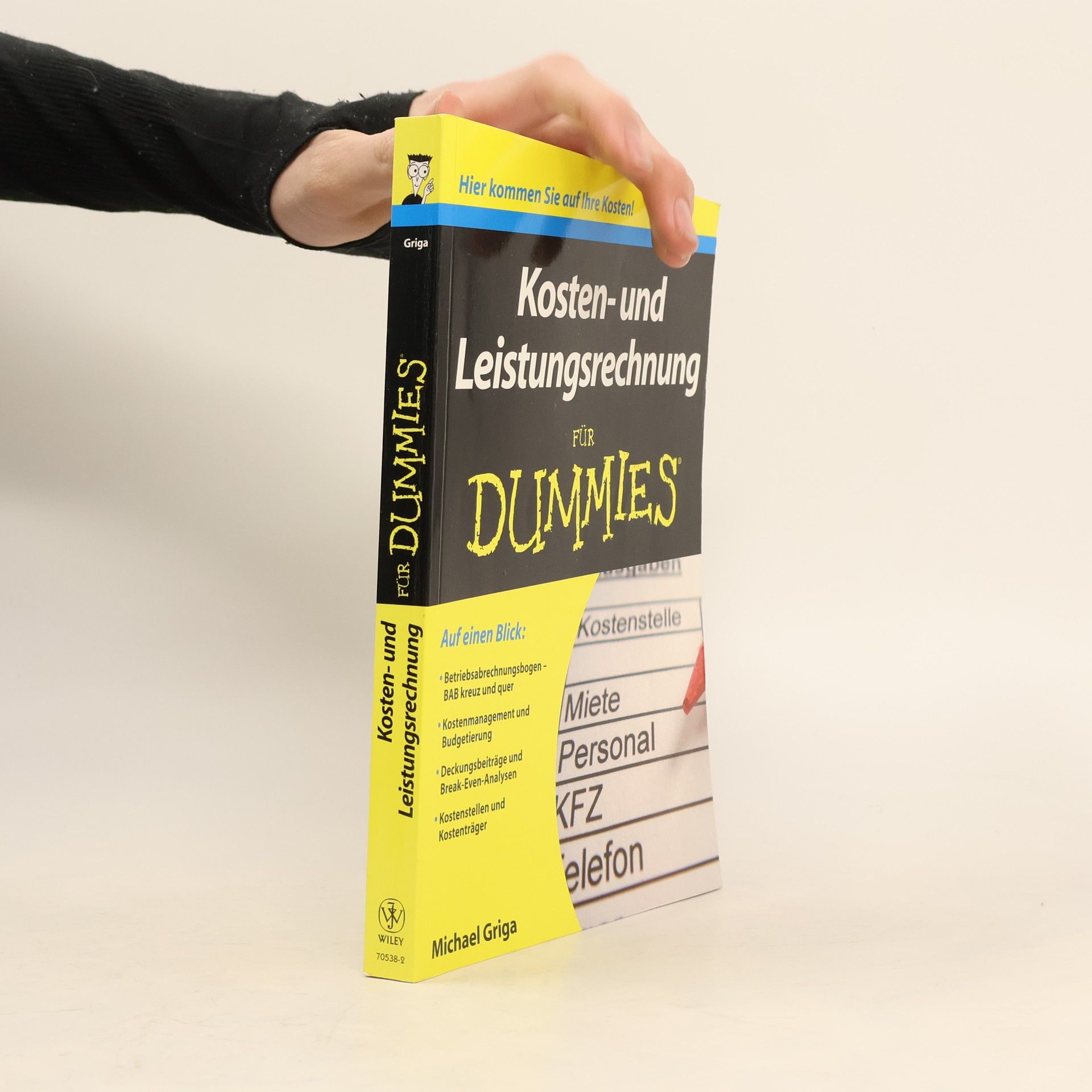 Michael Griga Kosten- und Leistungsrechnung für Dummies